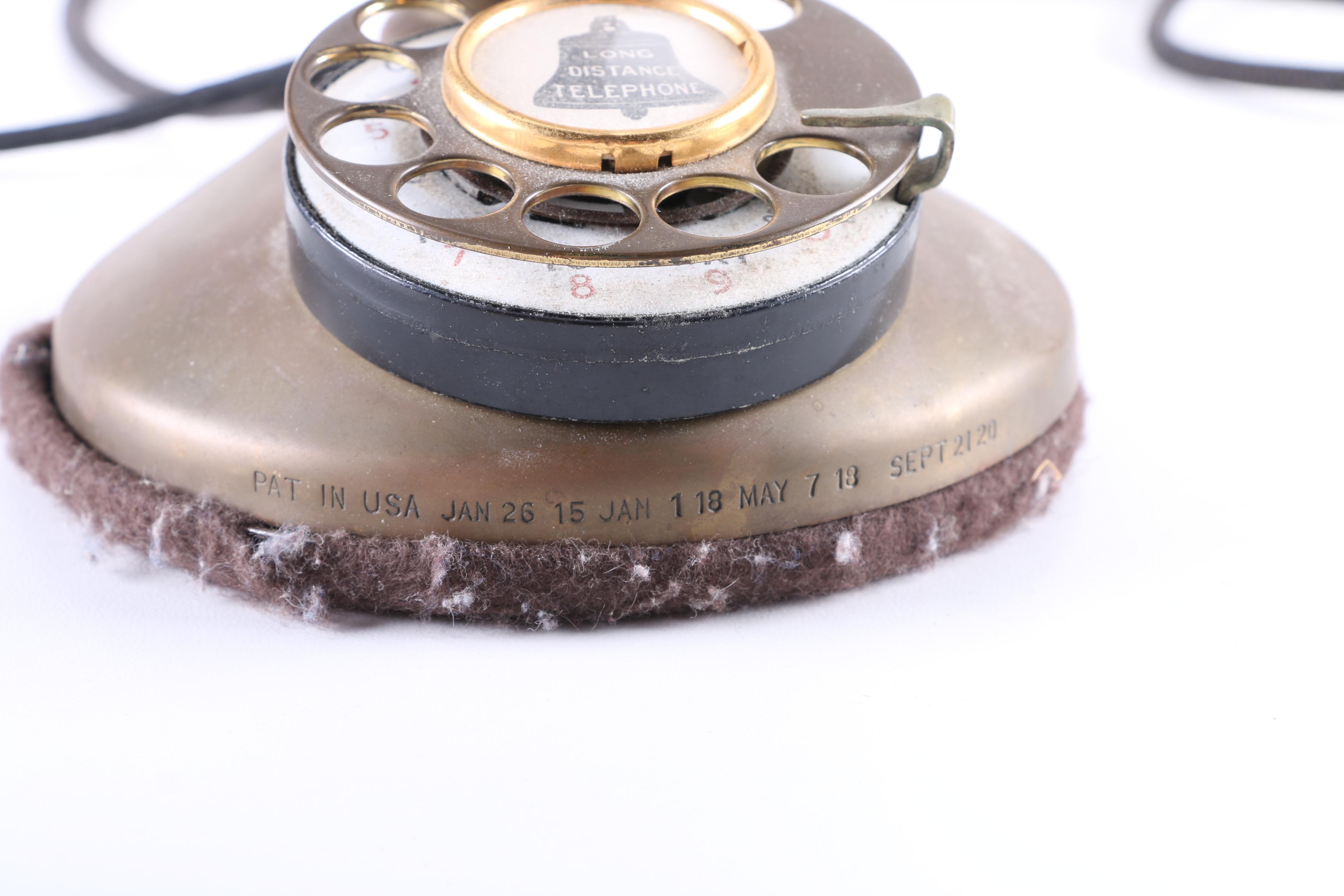 Antique Long Distance Candlestick Telephone