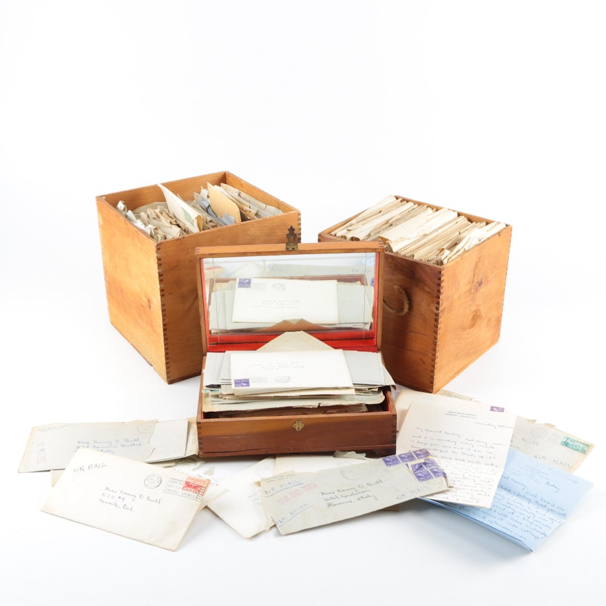 Archive of Vintage Family Correspondence