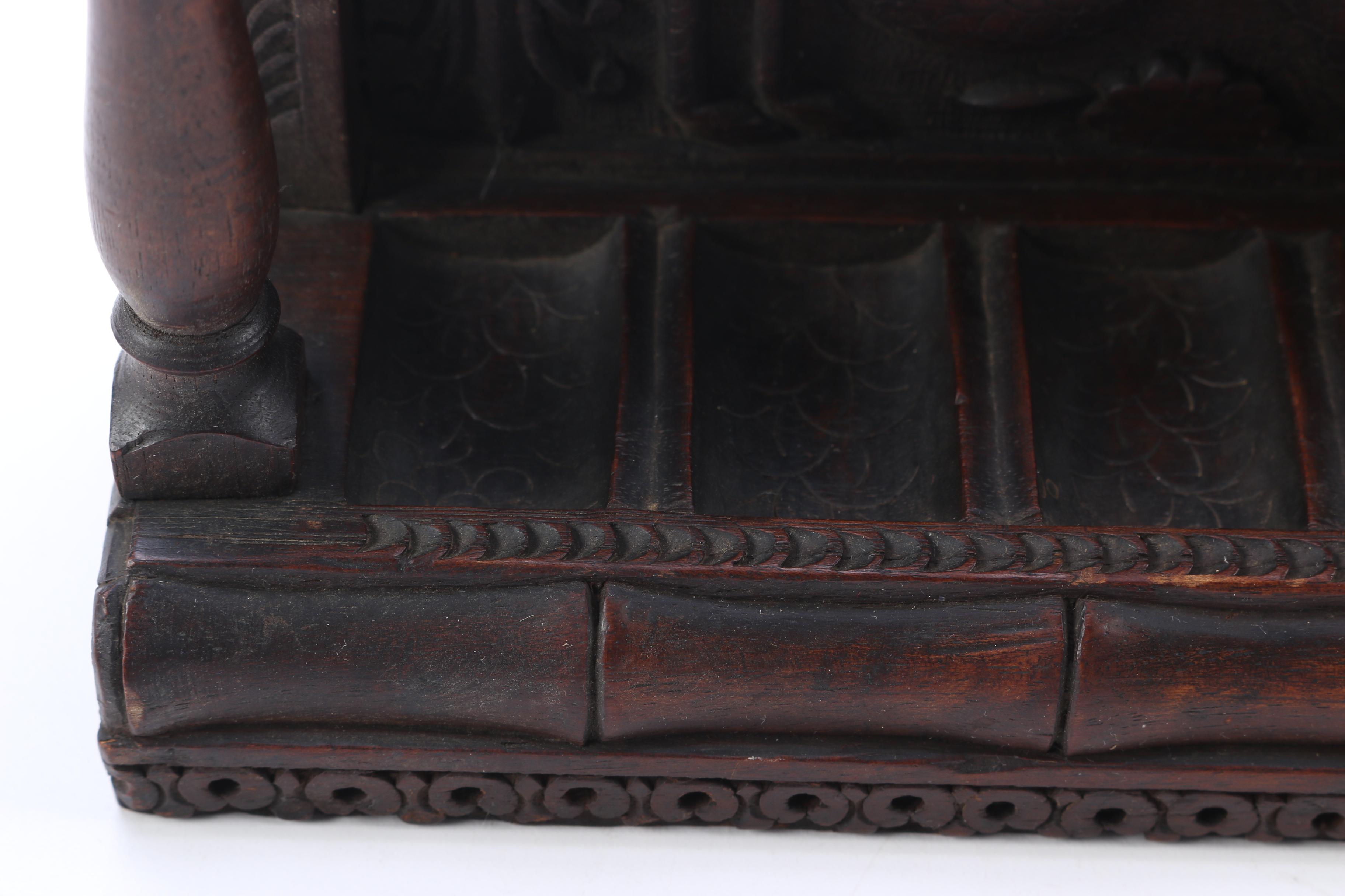 Chinese Inspired Dragon Shelf