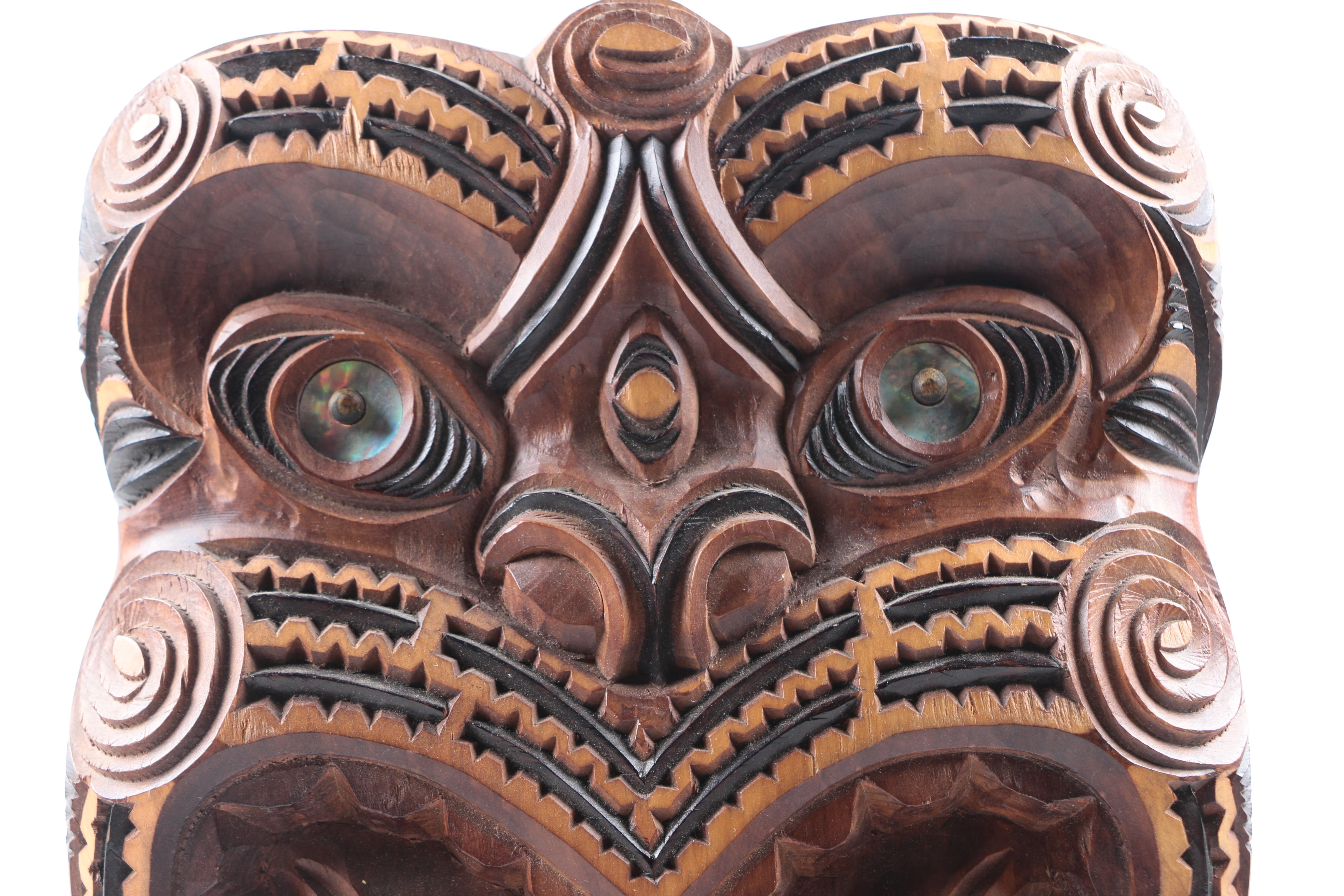 Northwest Coast Style Carved Mask