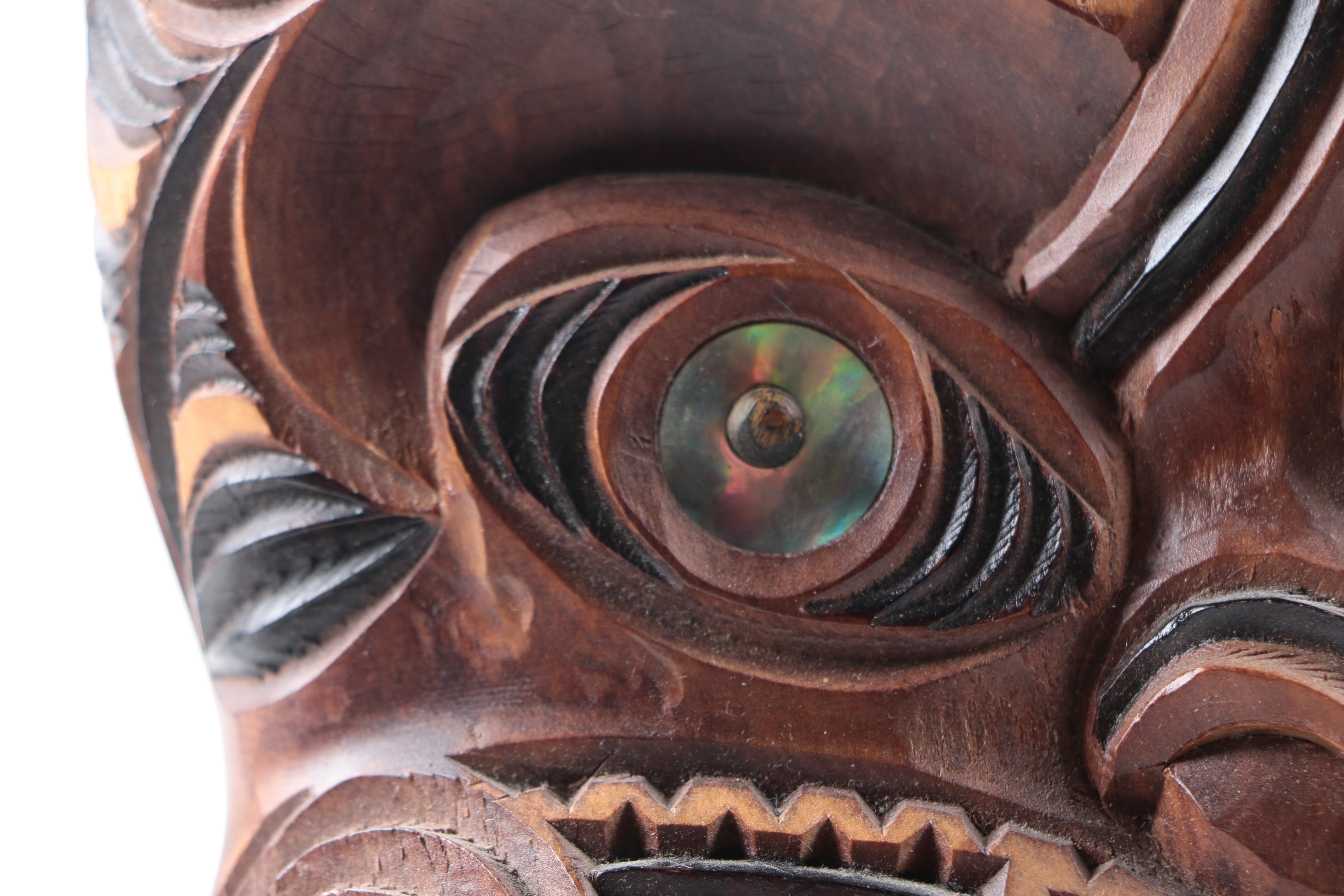 Northwest Coast Style Carved Mask