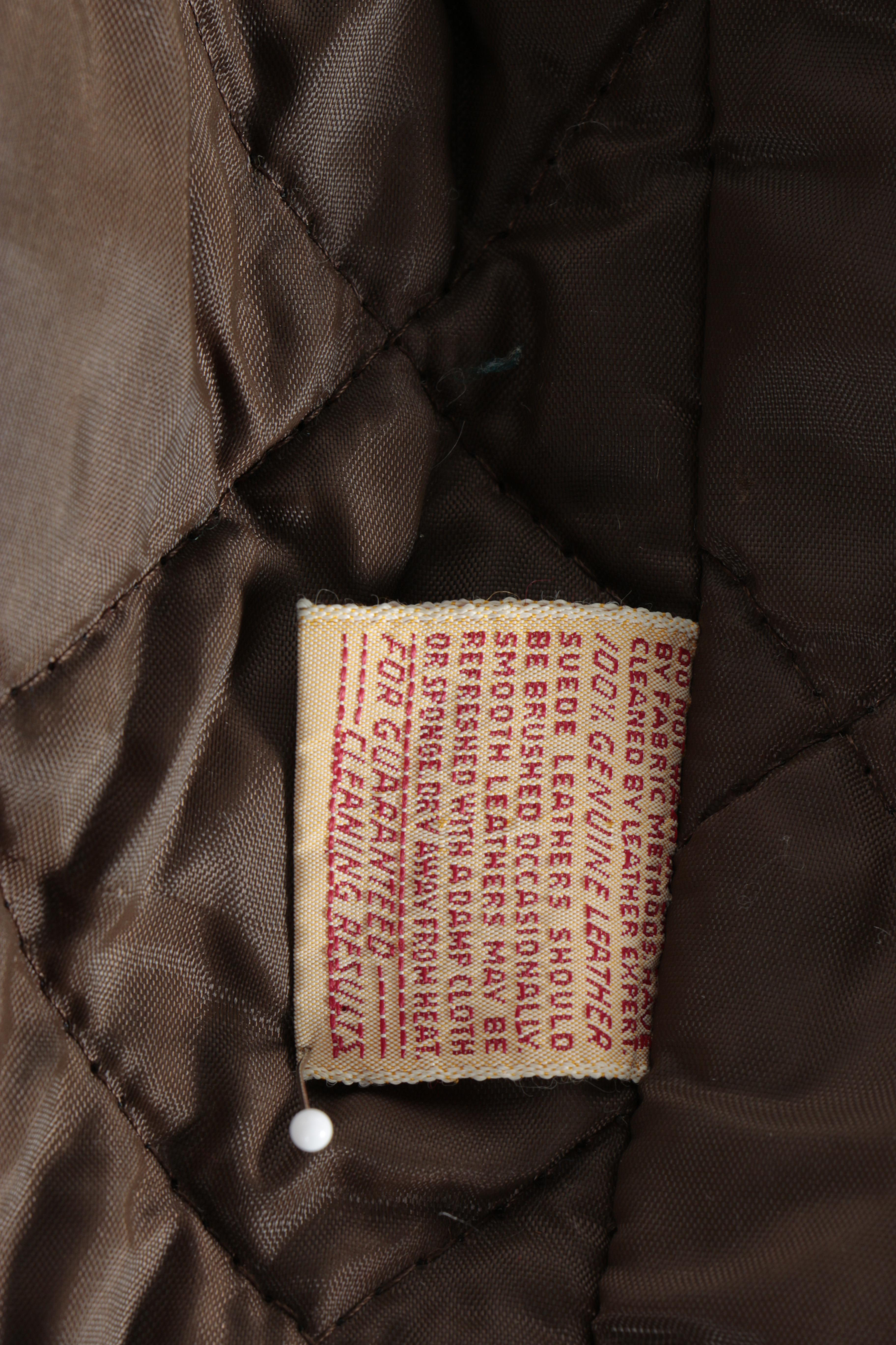 Vintage Schott Bros Leather Flight Jacket