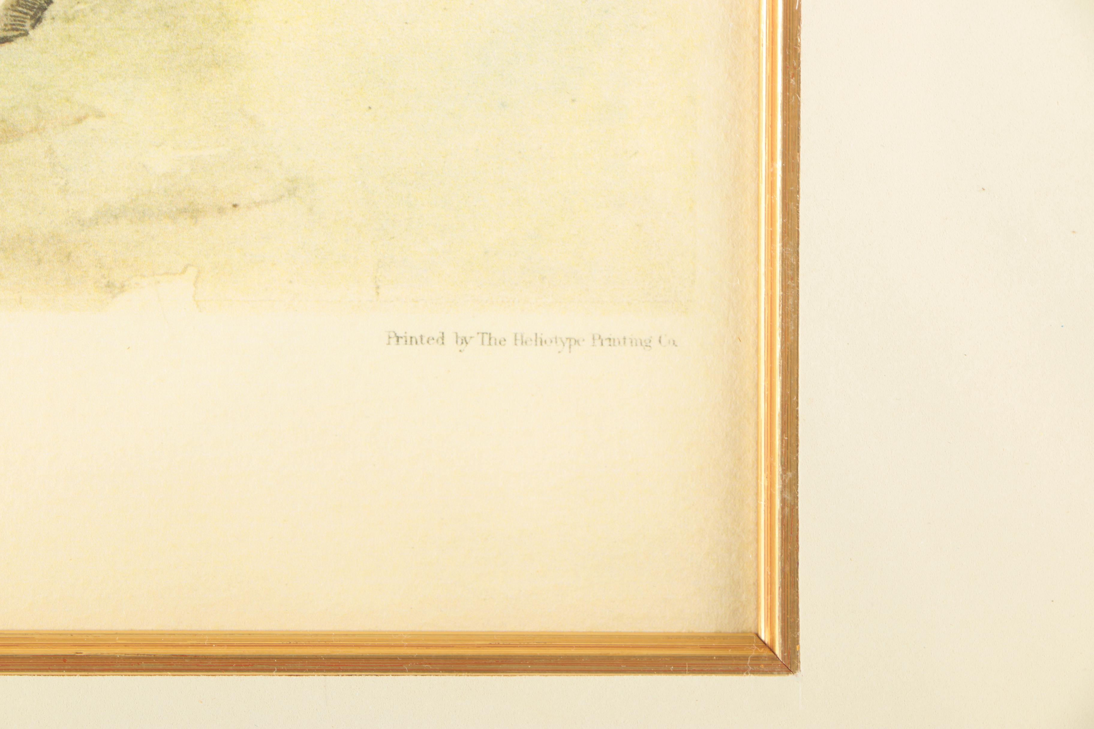 Two Heliotype Prints Of Polo Matches after W.S. Vanderbilt Allen