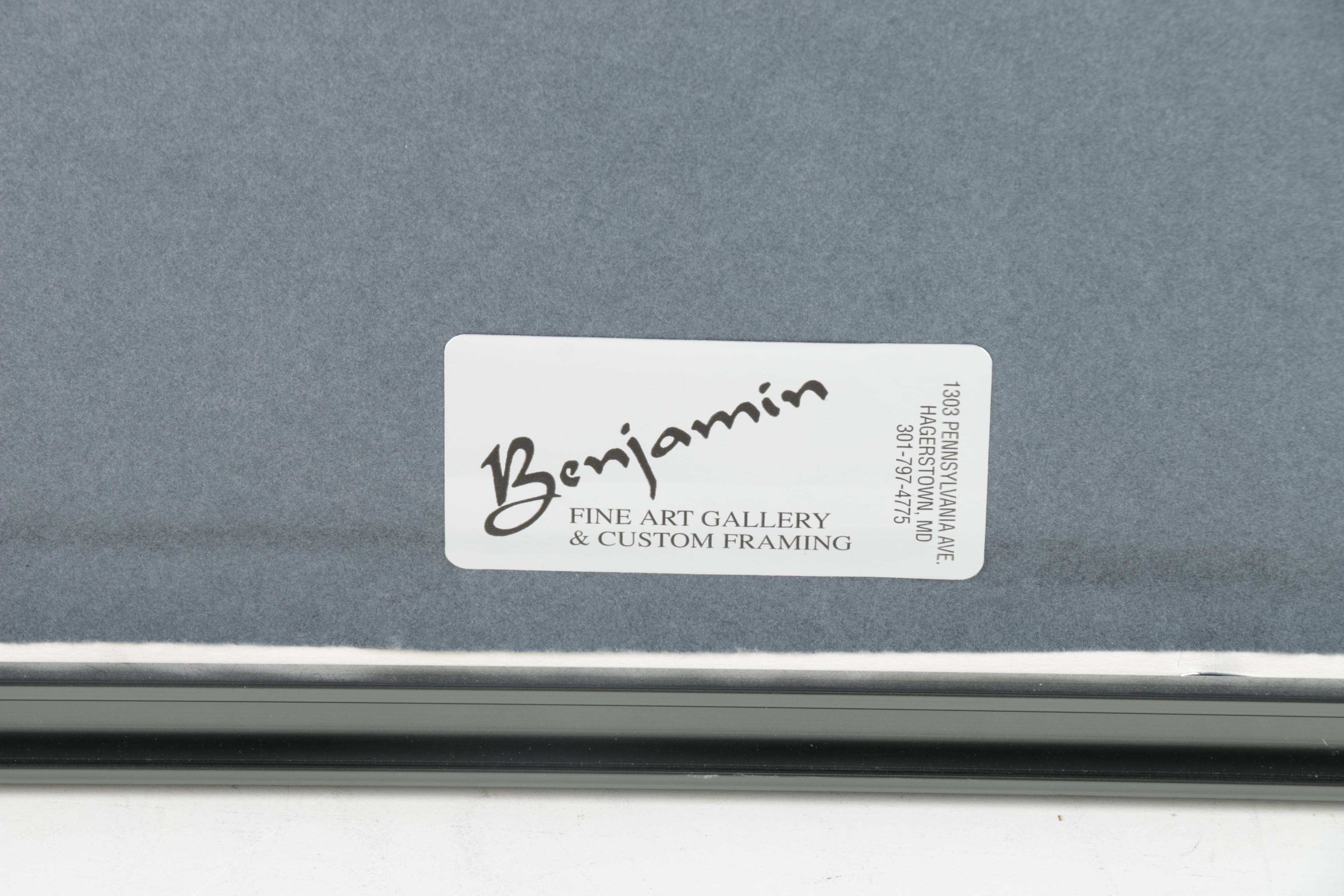 Jude Brunet Limited Edition Offset Lithograph "Mallards"