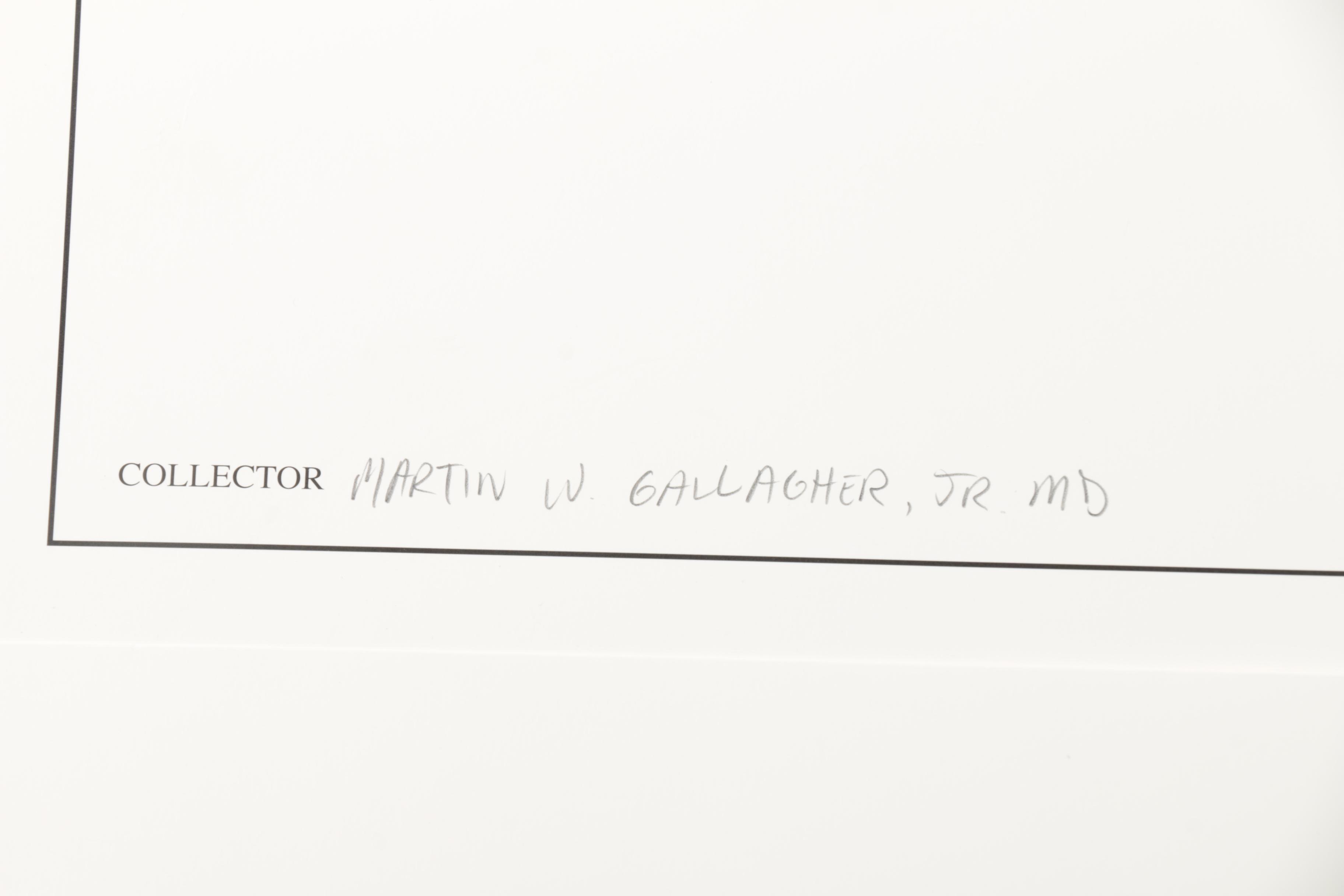 Jude Brunet Limited Edition Offset Lithograph "Mallards"