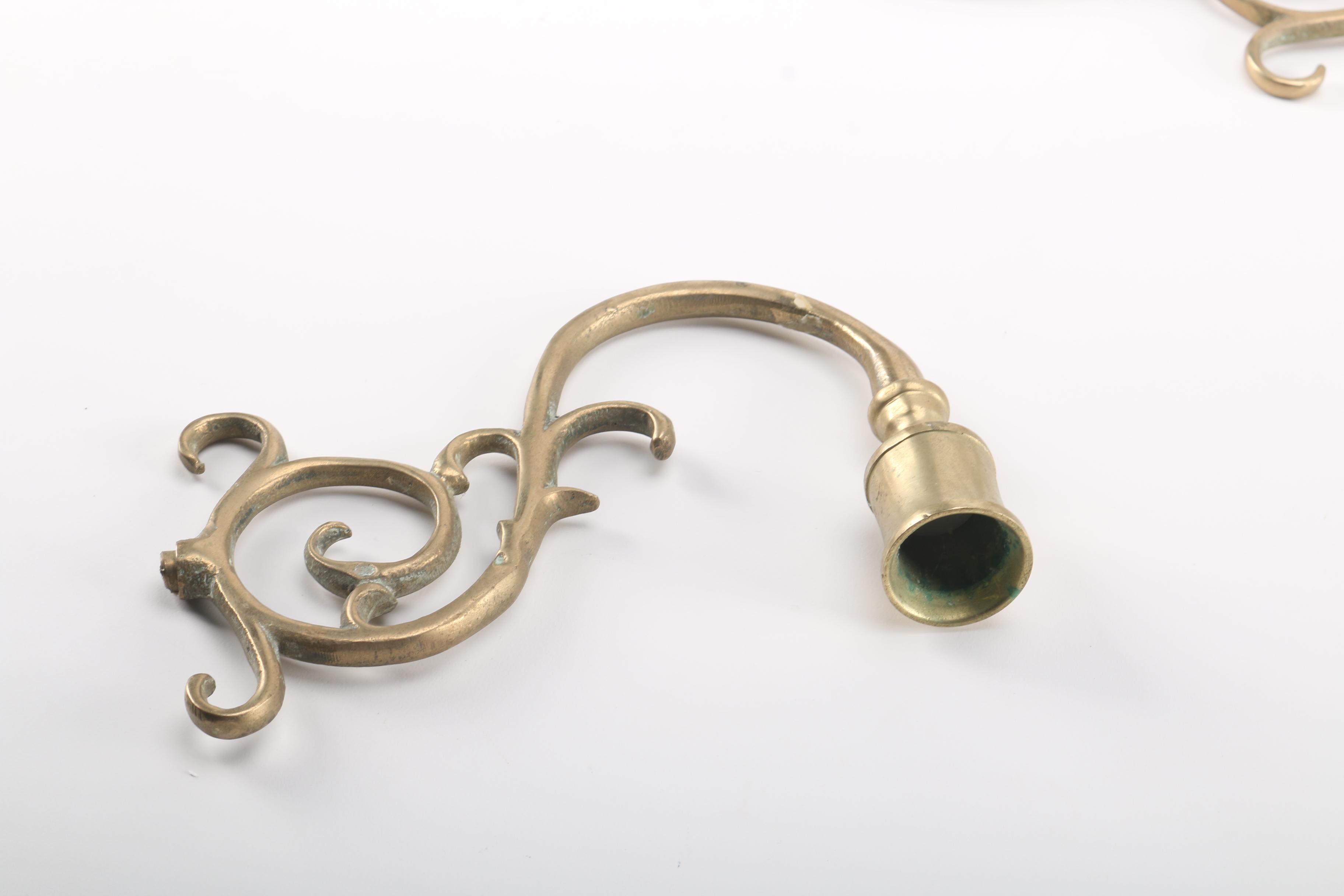 Brass Candleholders and Sconces