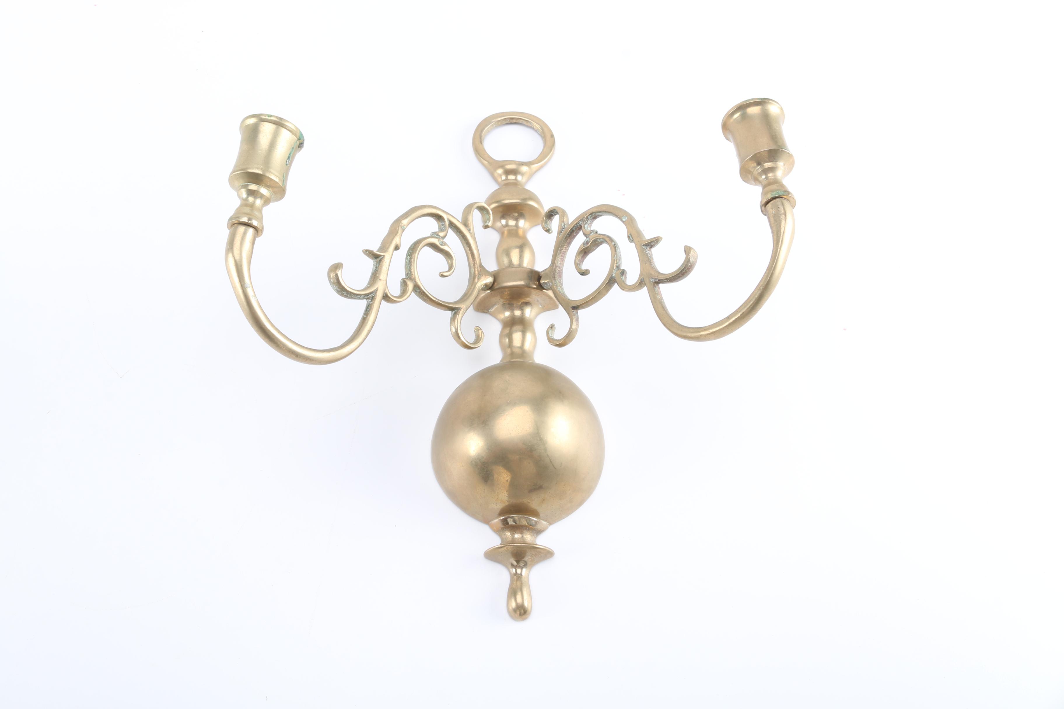 Brass Candleholders and Sconces