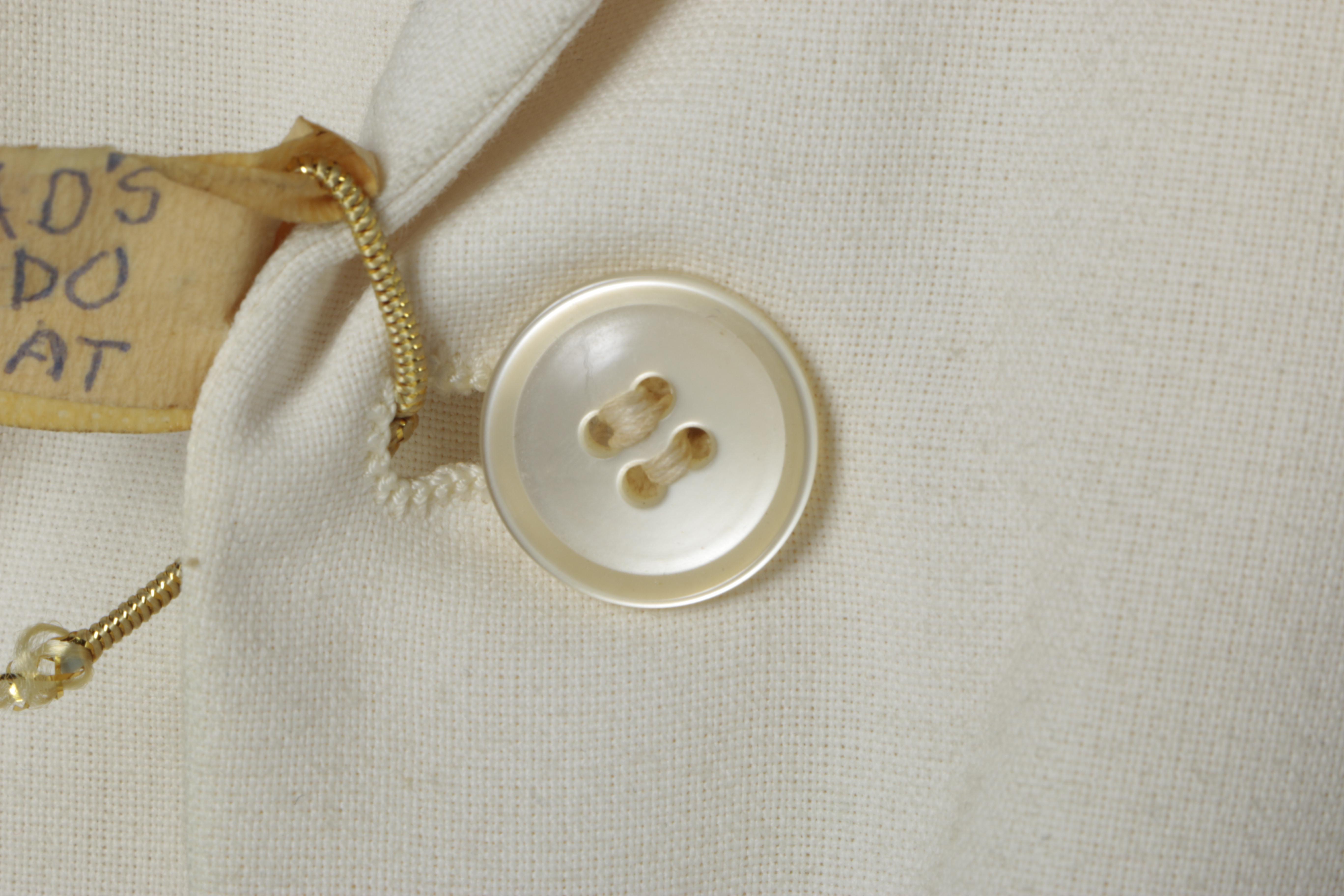 The Hecht Co. White Suit Jacket