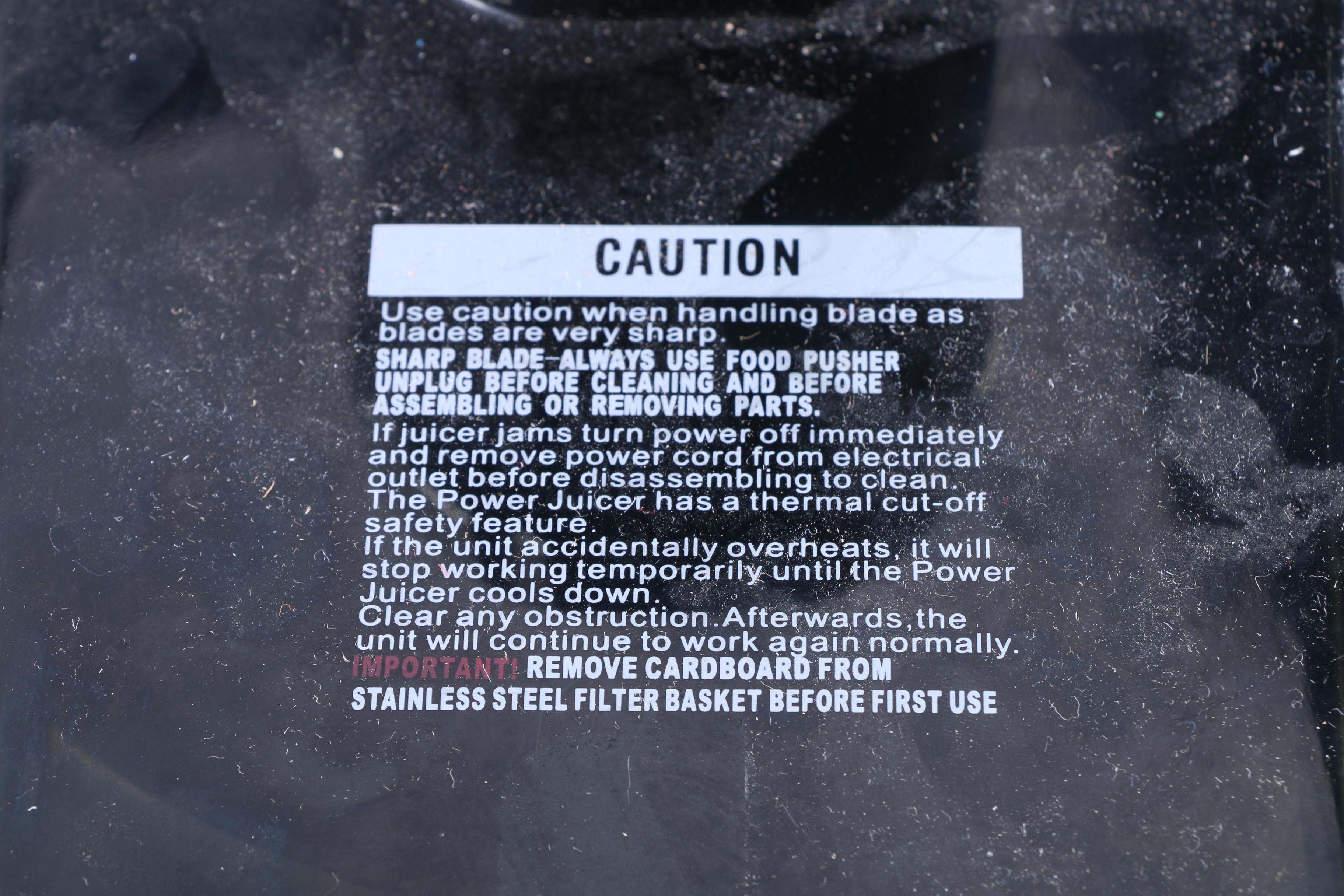 Jack LaLanne's Power Juicer