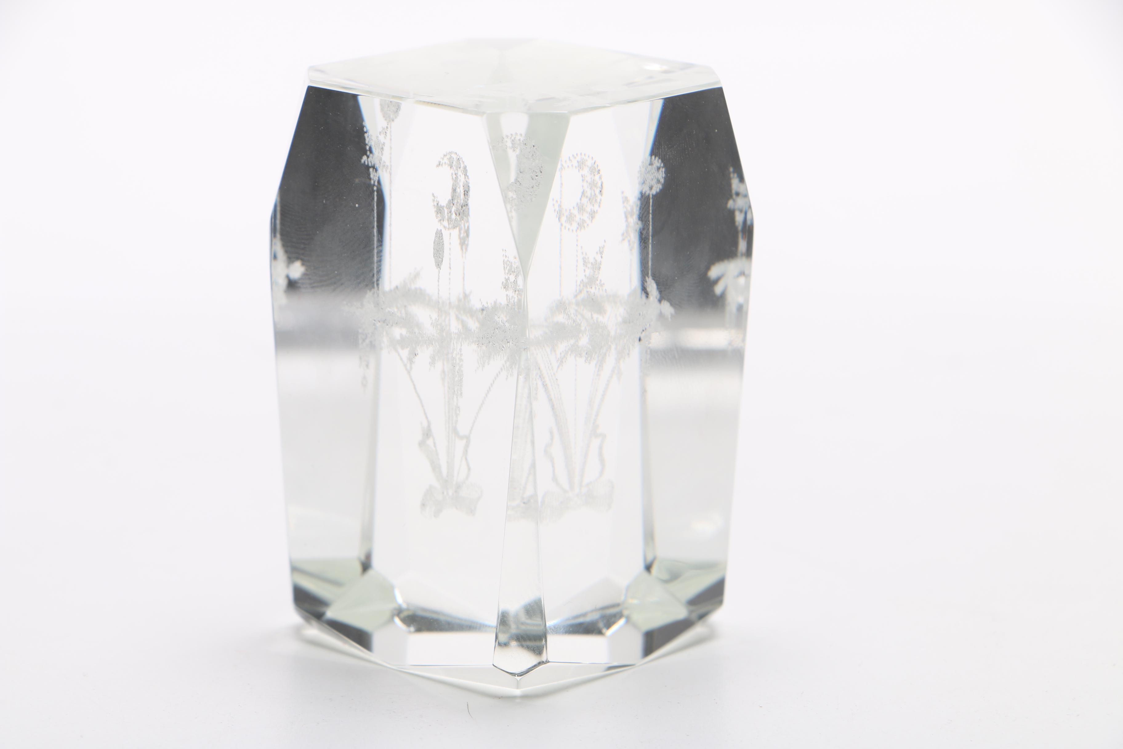 Acrylic and Glass Paperweights
