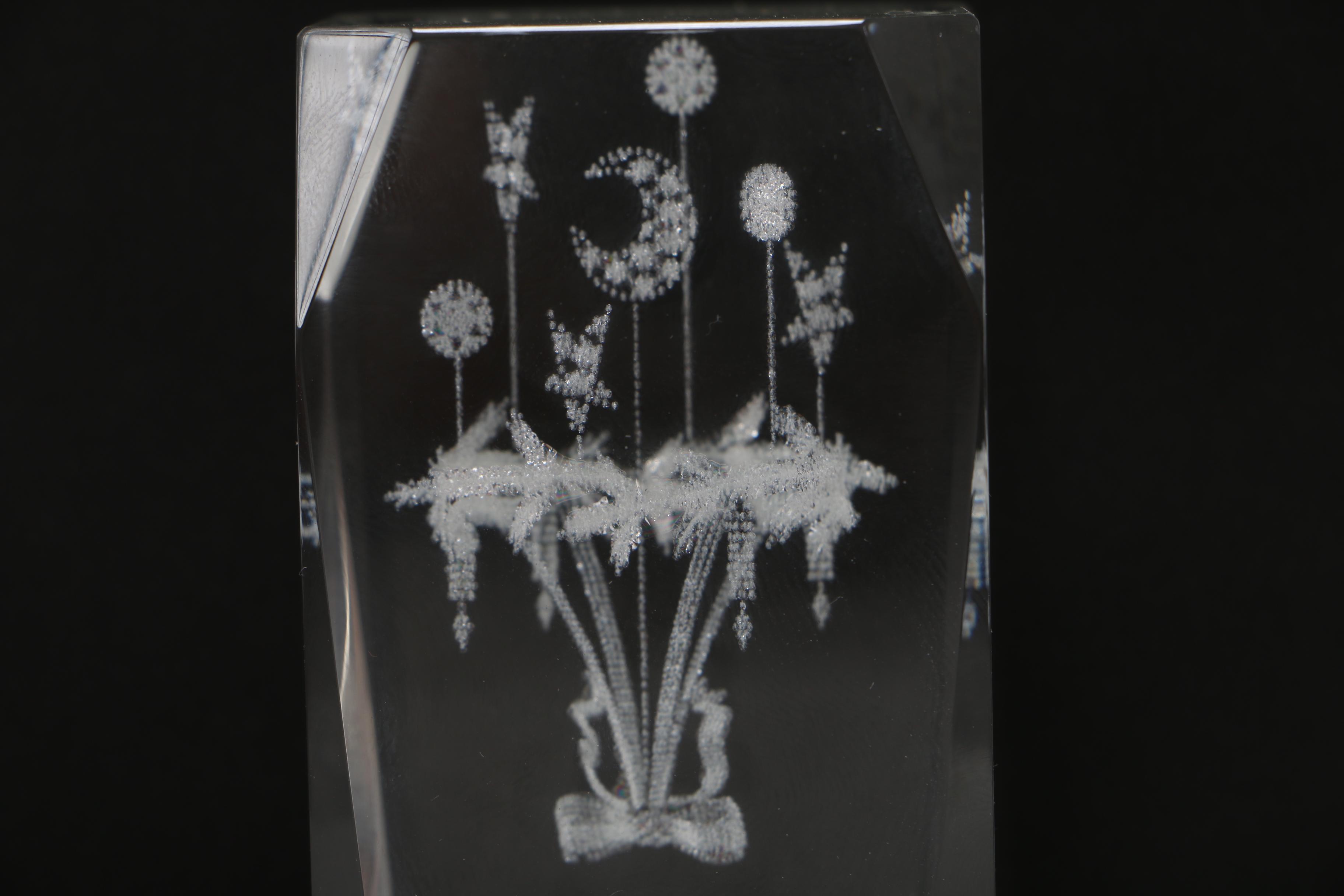 Acrylic and Glass Paperweights