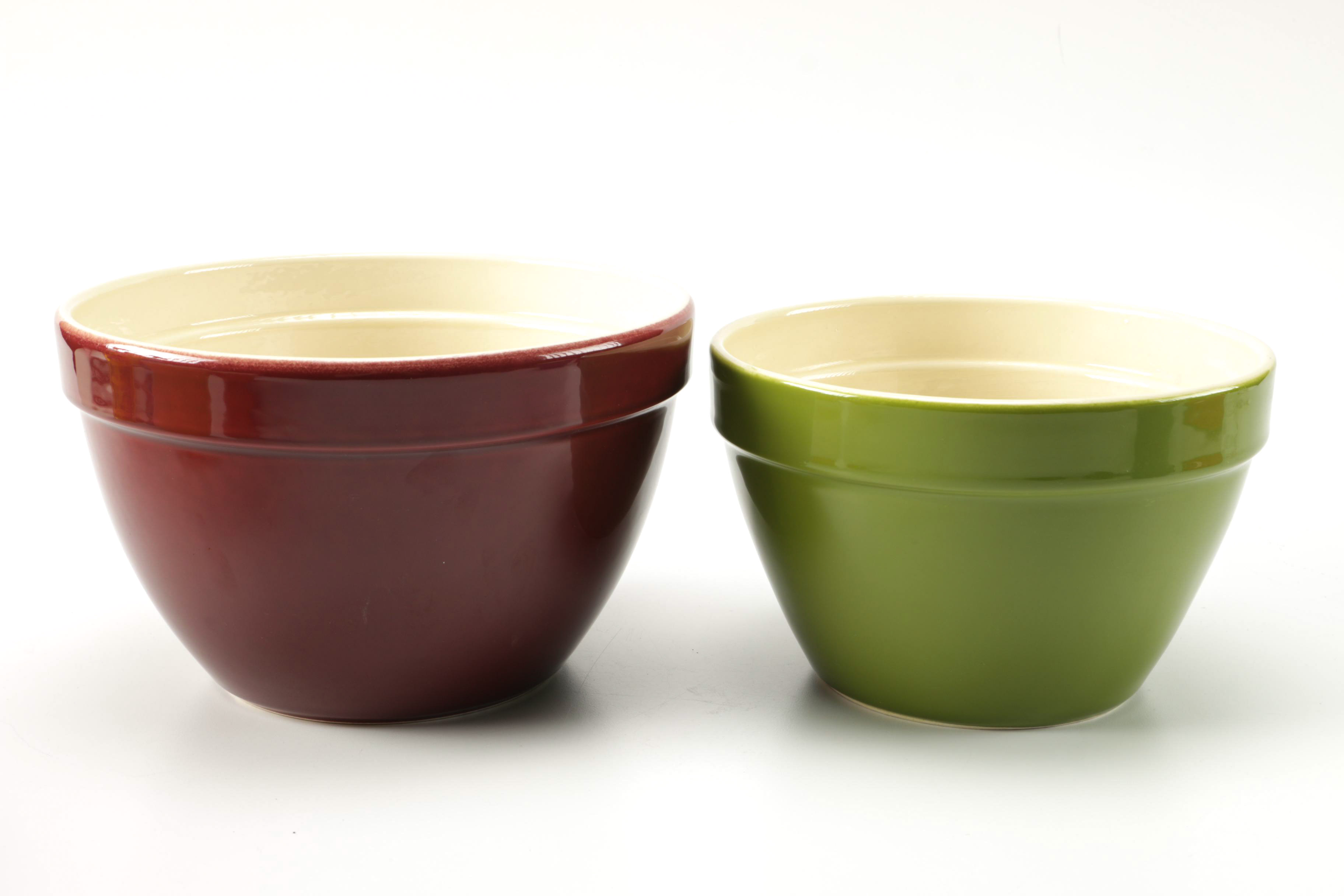 Crate & Barrel Mixing Bowl Set