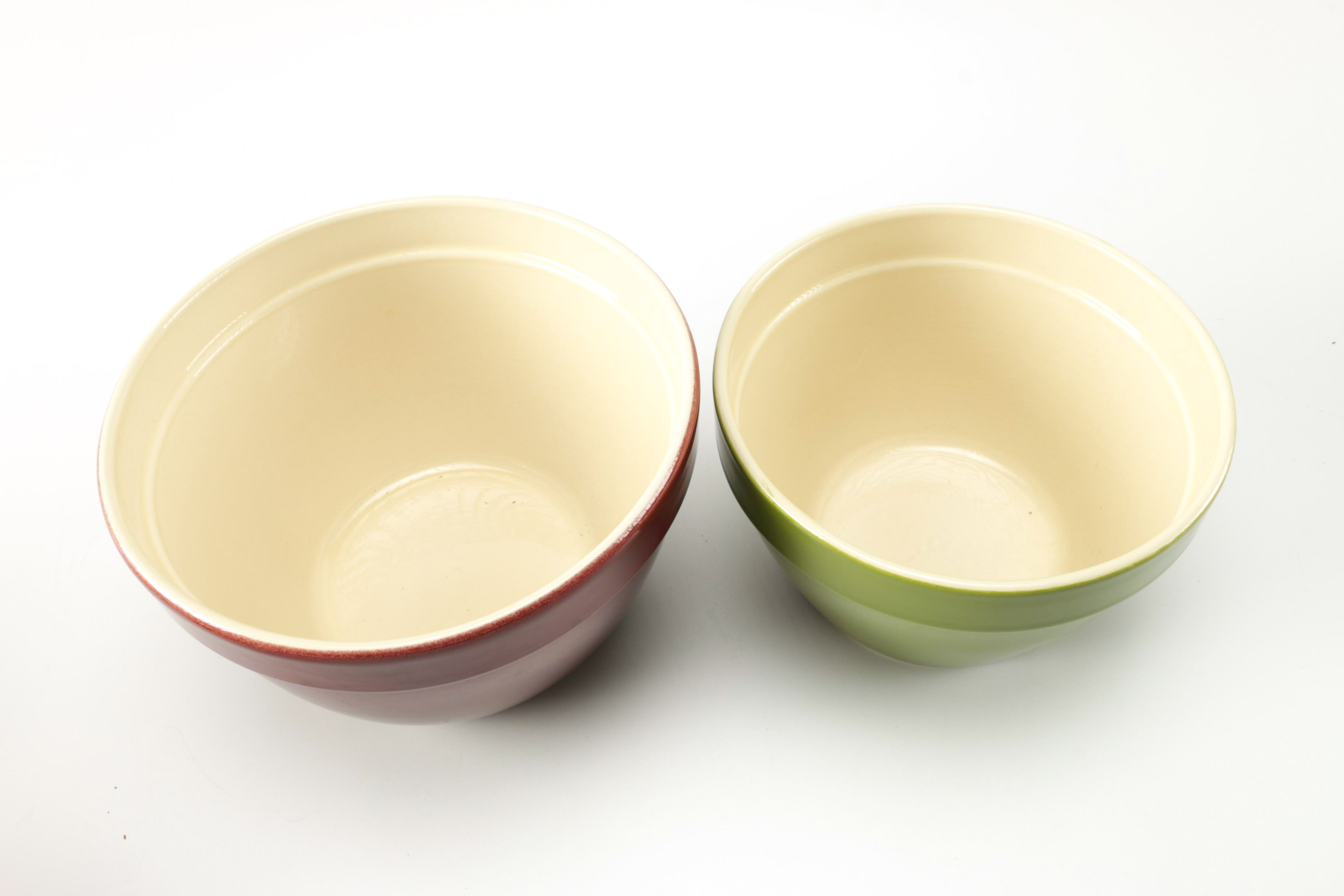 Crate & Barrel Mixing Bowl Set