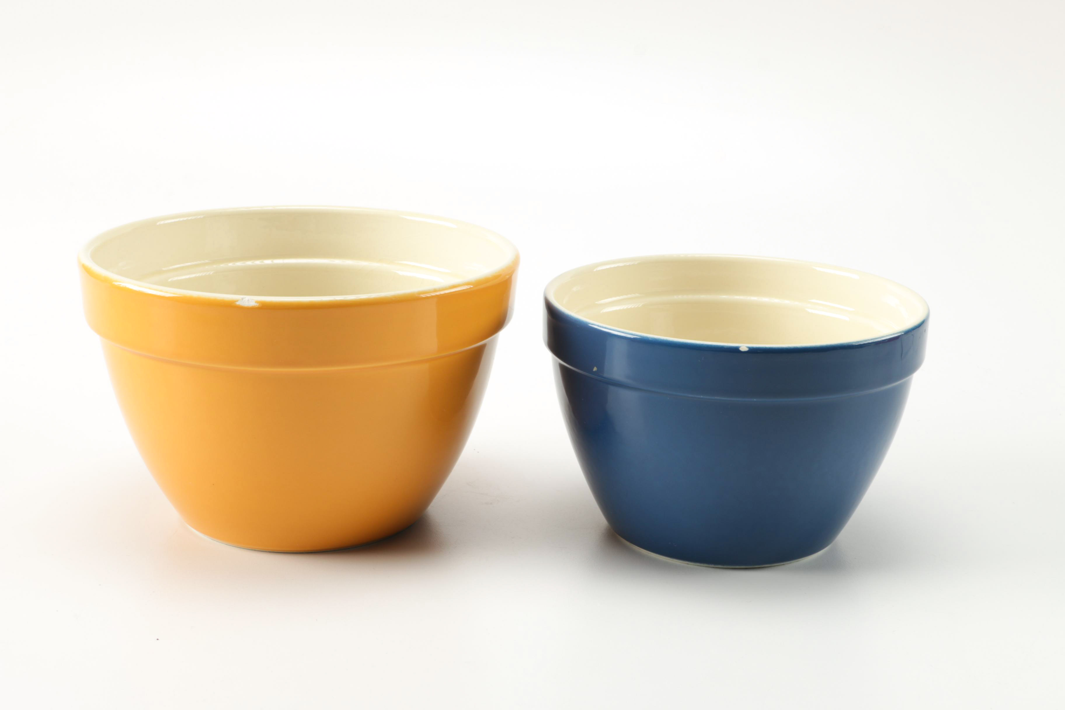 Crate & Barrel Mixing Bowl Set