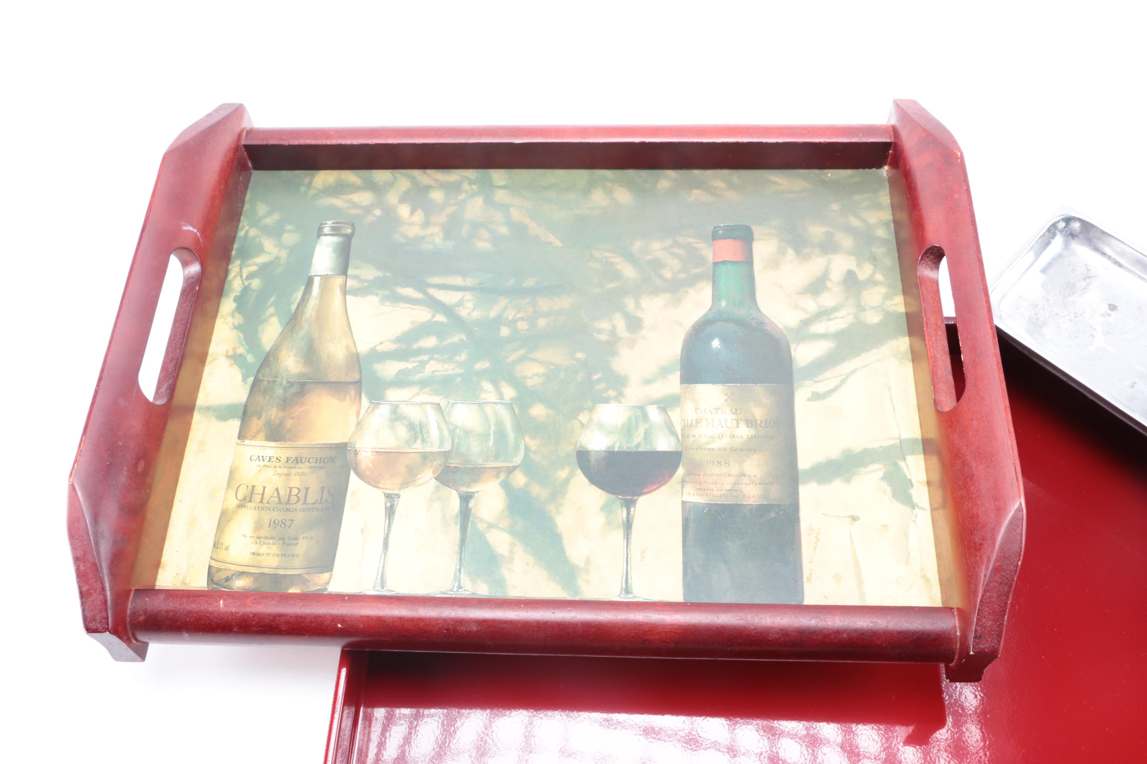 Assortment of Serving Trays