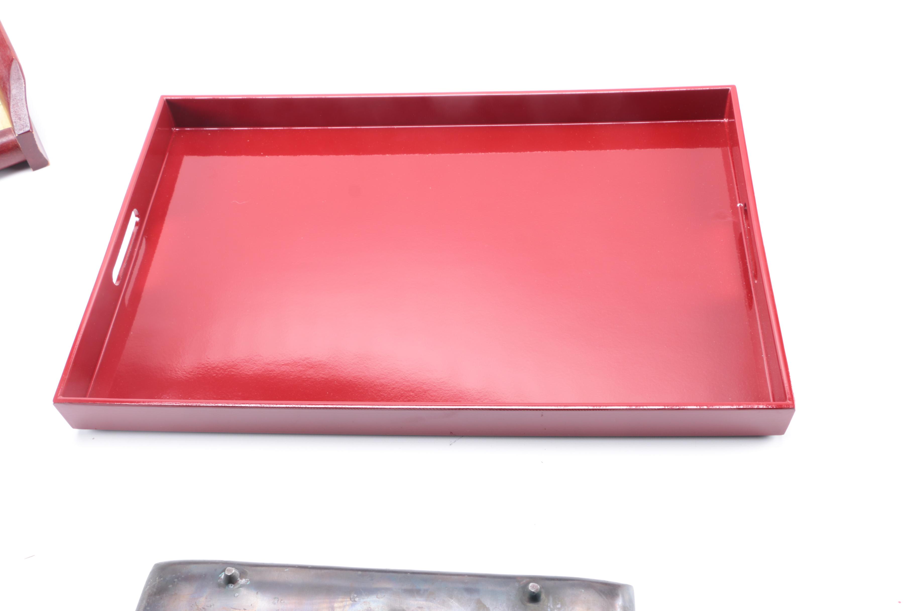 Assortment of Serving Trays