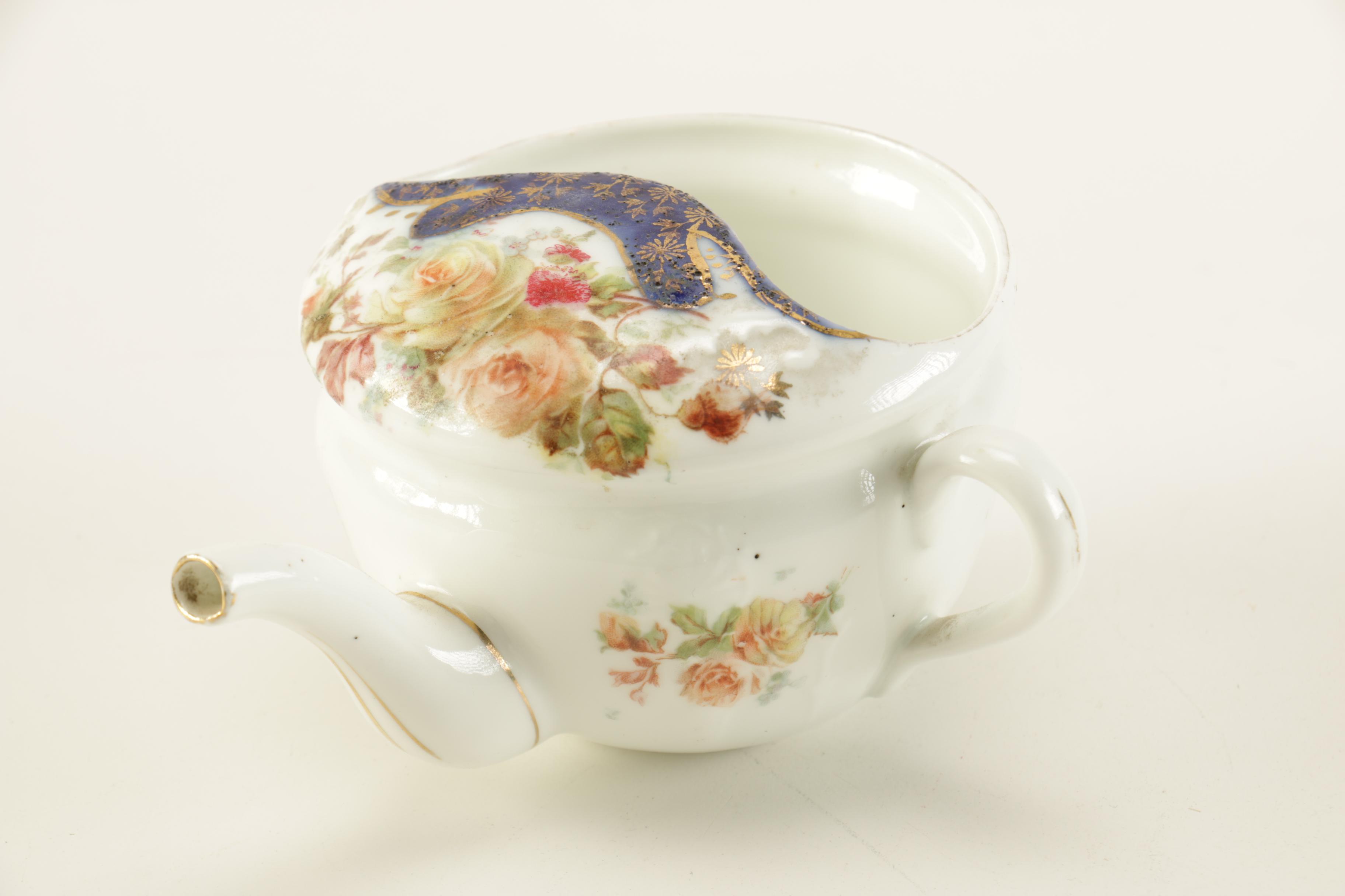 Décor Including Antique Doulton Burslem China and Invalid Feeder