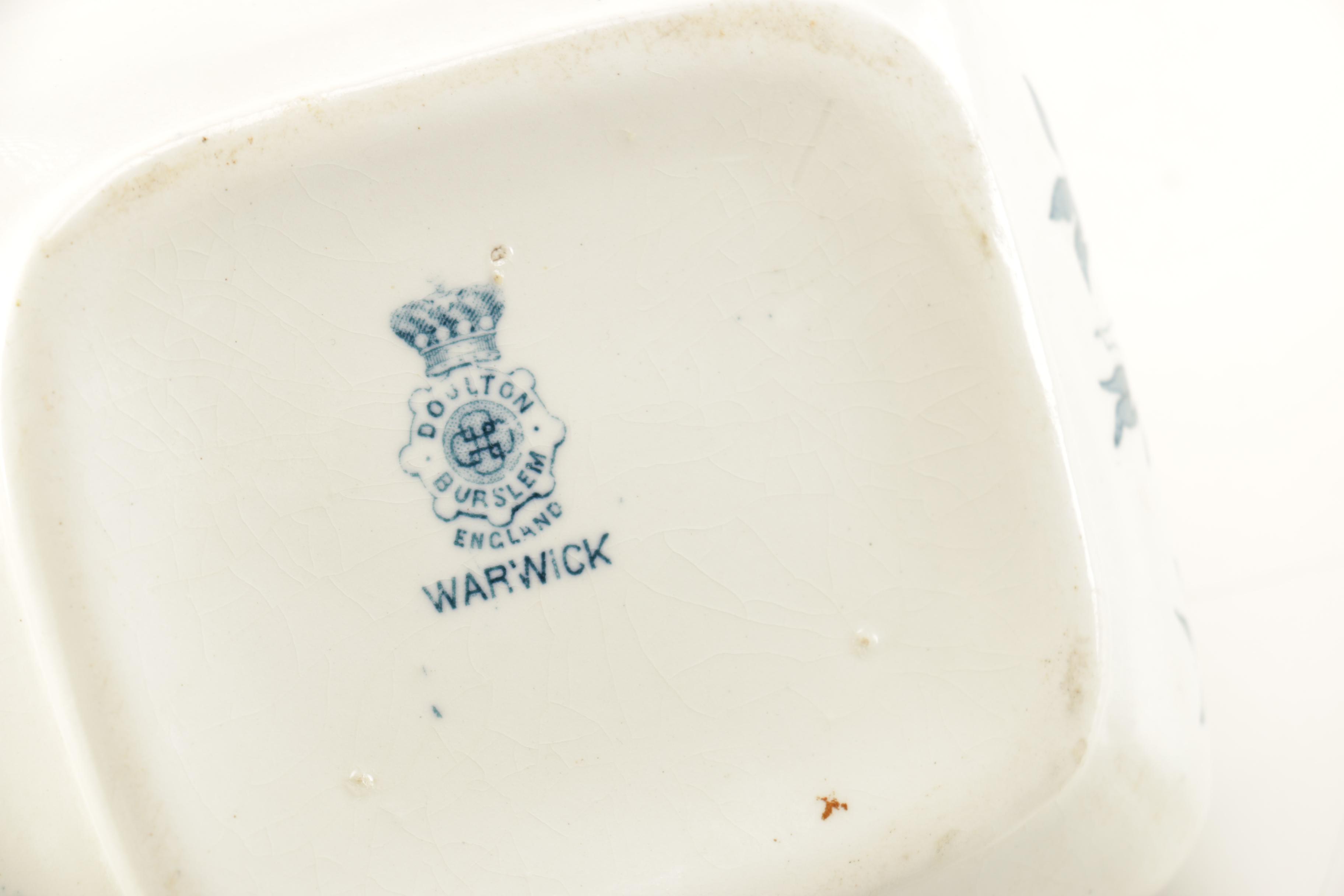 Décor Including Antique Doulton Burslem China and Invalid Feeder