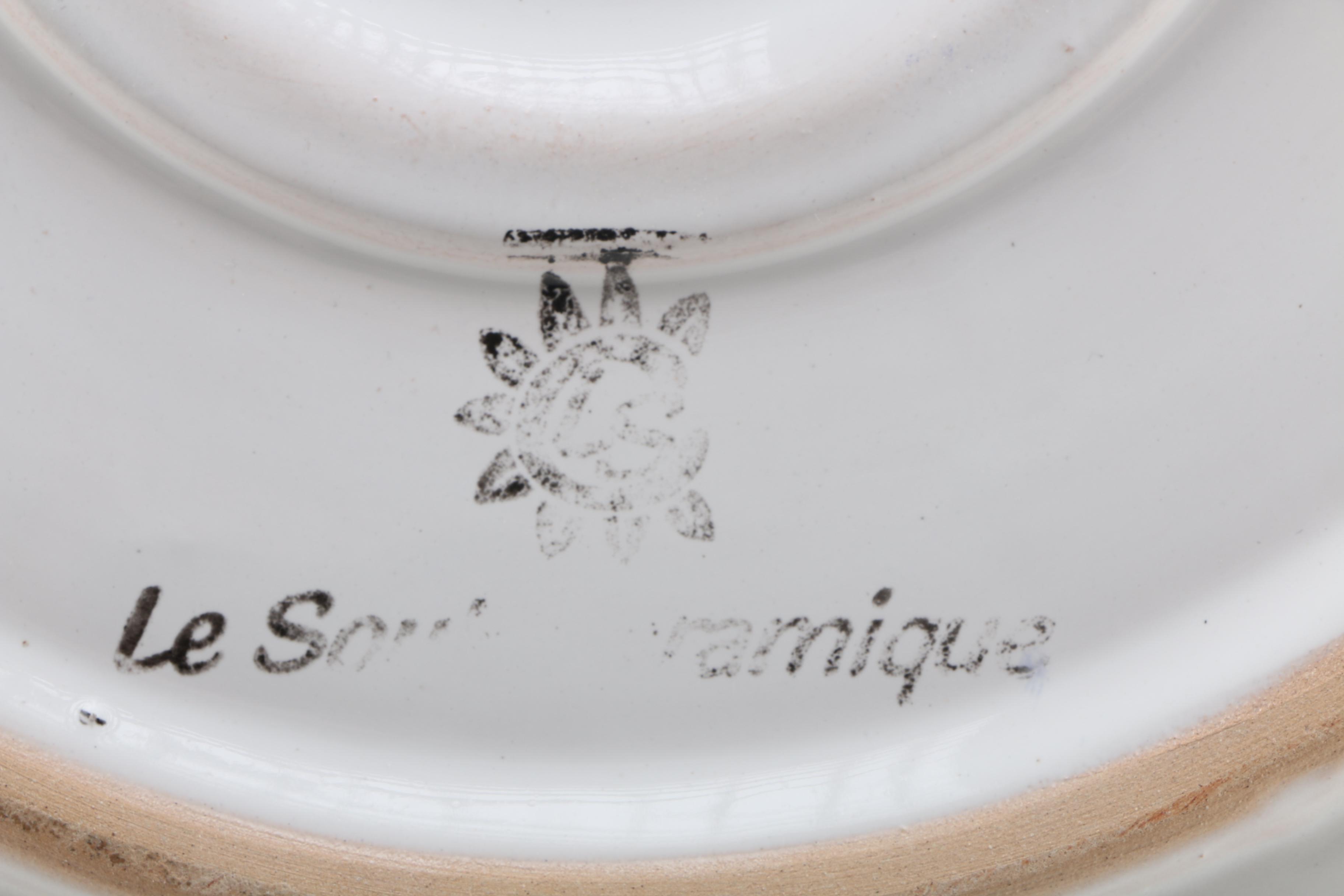 Hand-Painted European Faience Ceramics Including Delft
