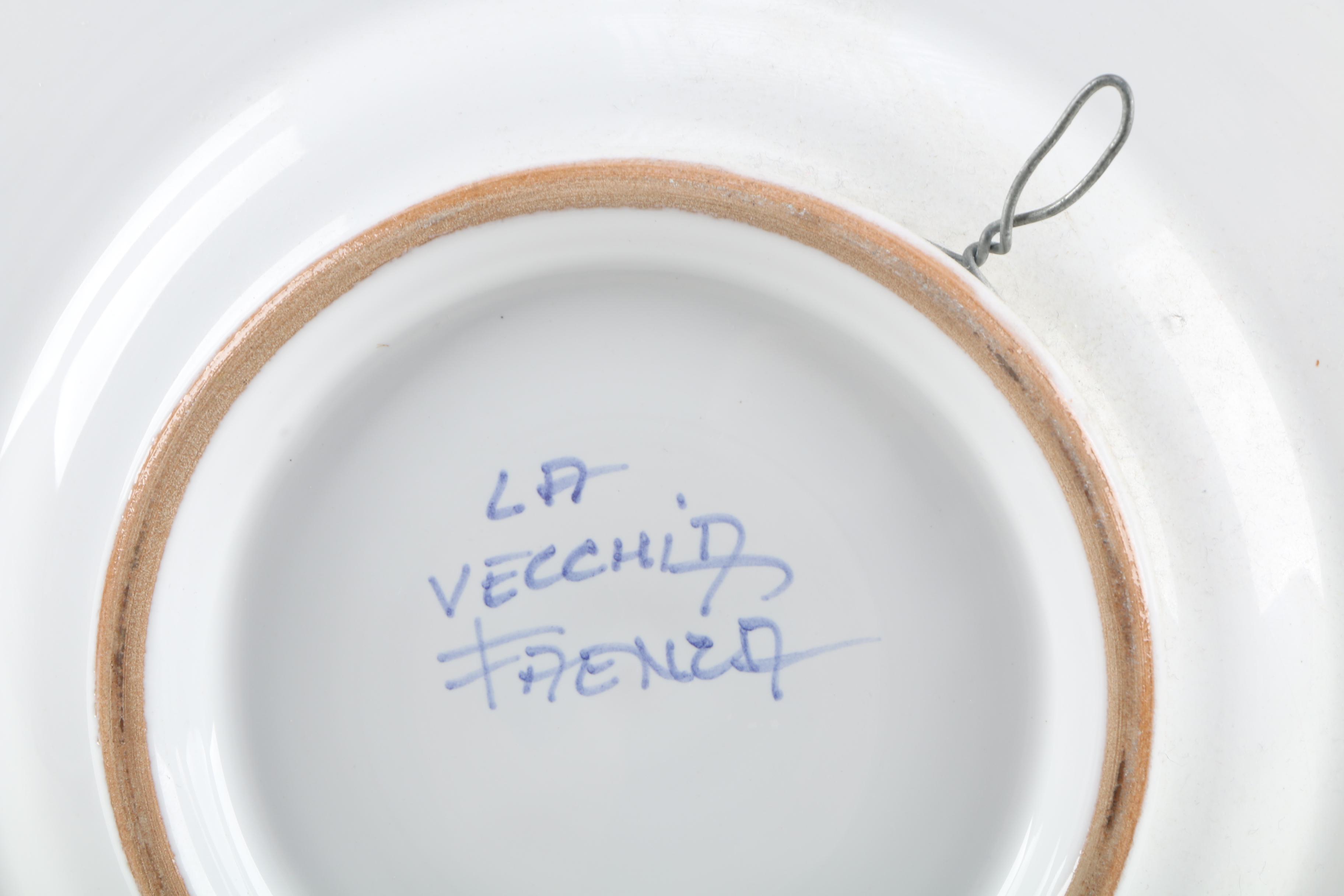 Hand-Painted European Faience Ceramics Including Delft