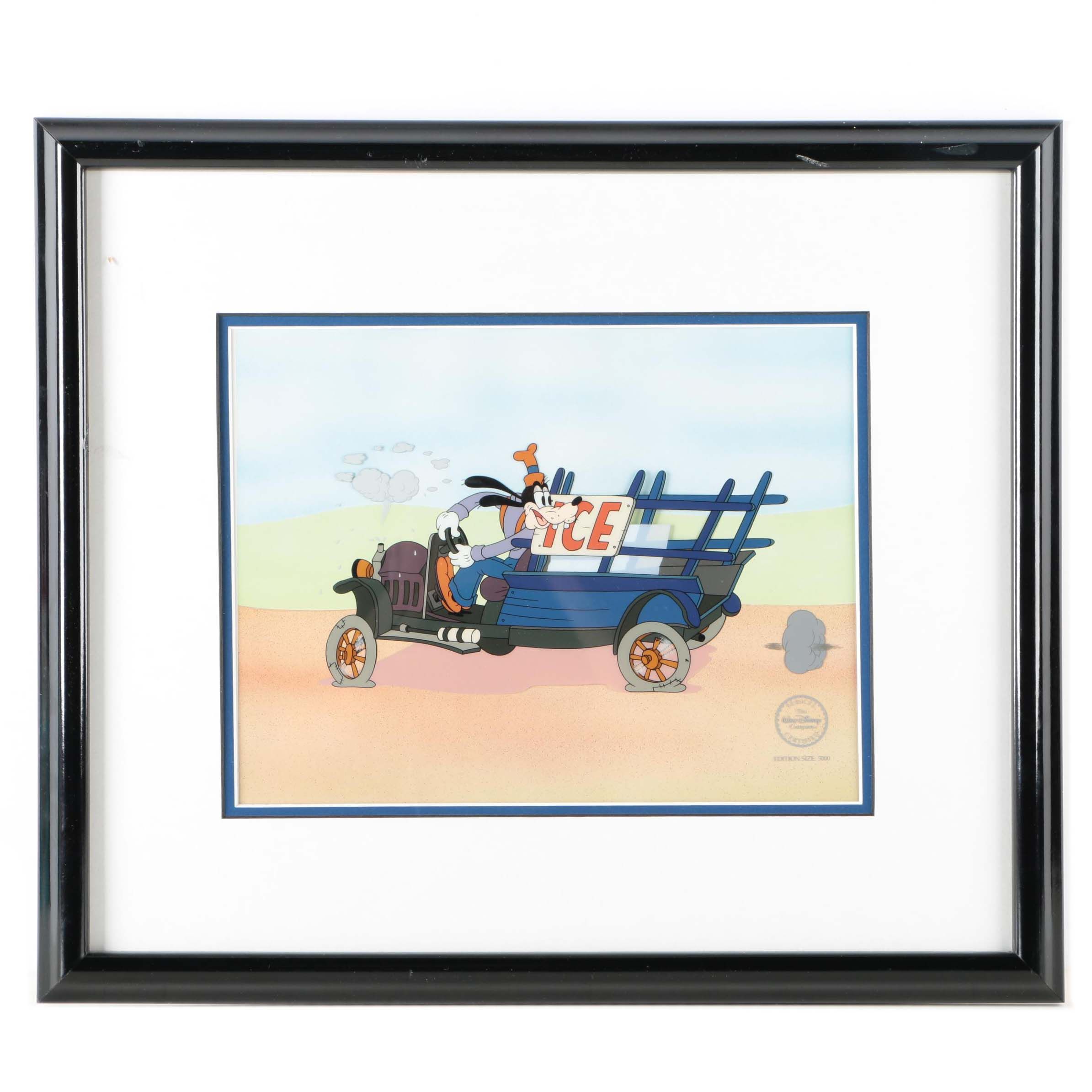 Walt Disney Company Sericel "Goofy Delivery"