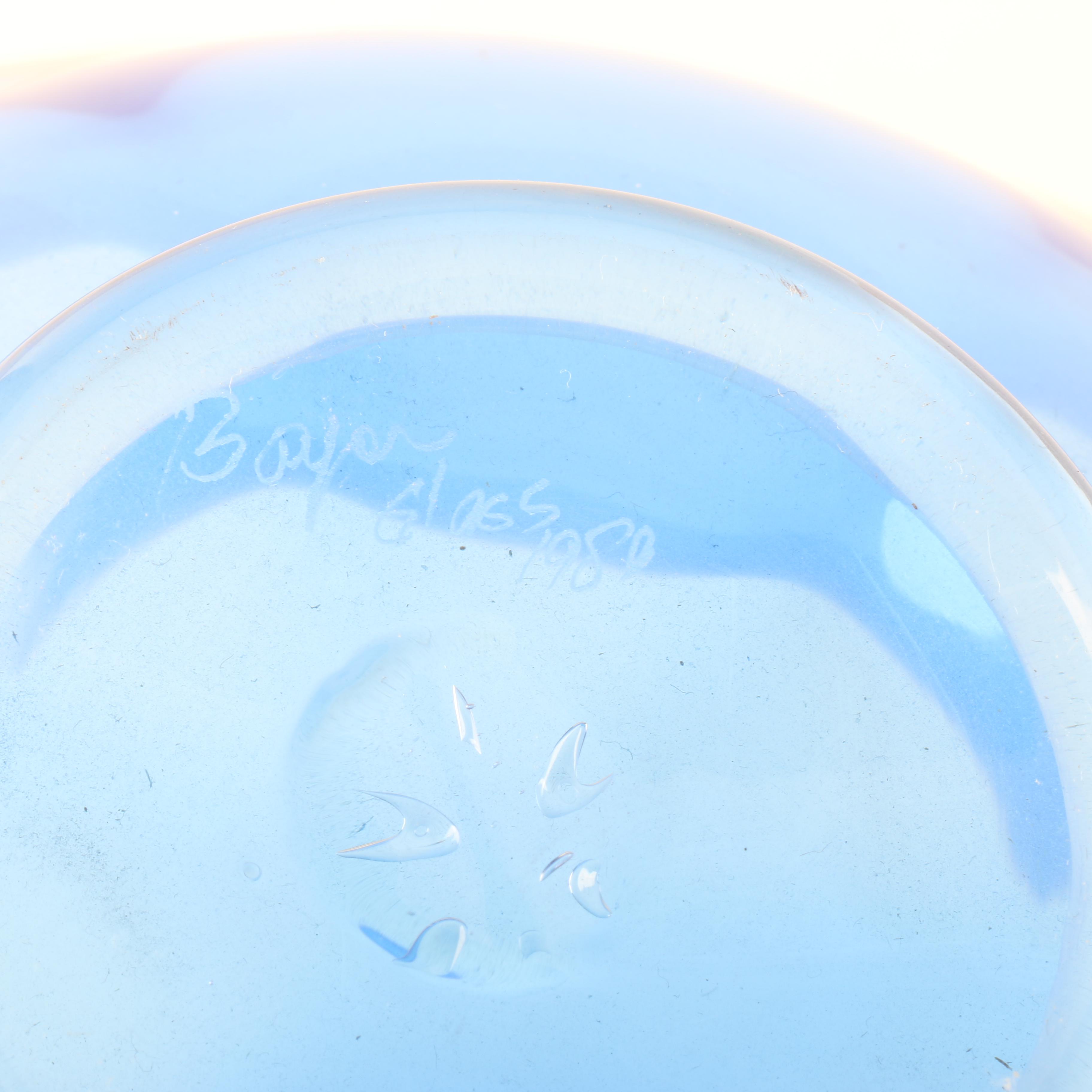 Art Glass Bowls and a Plate Including Corradetti