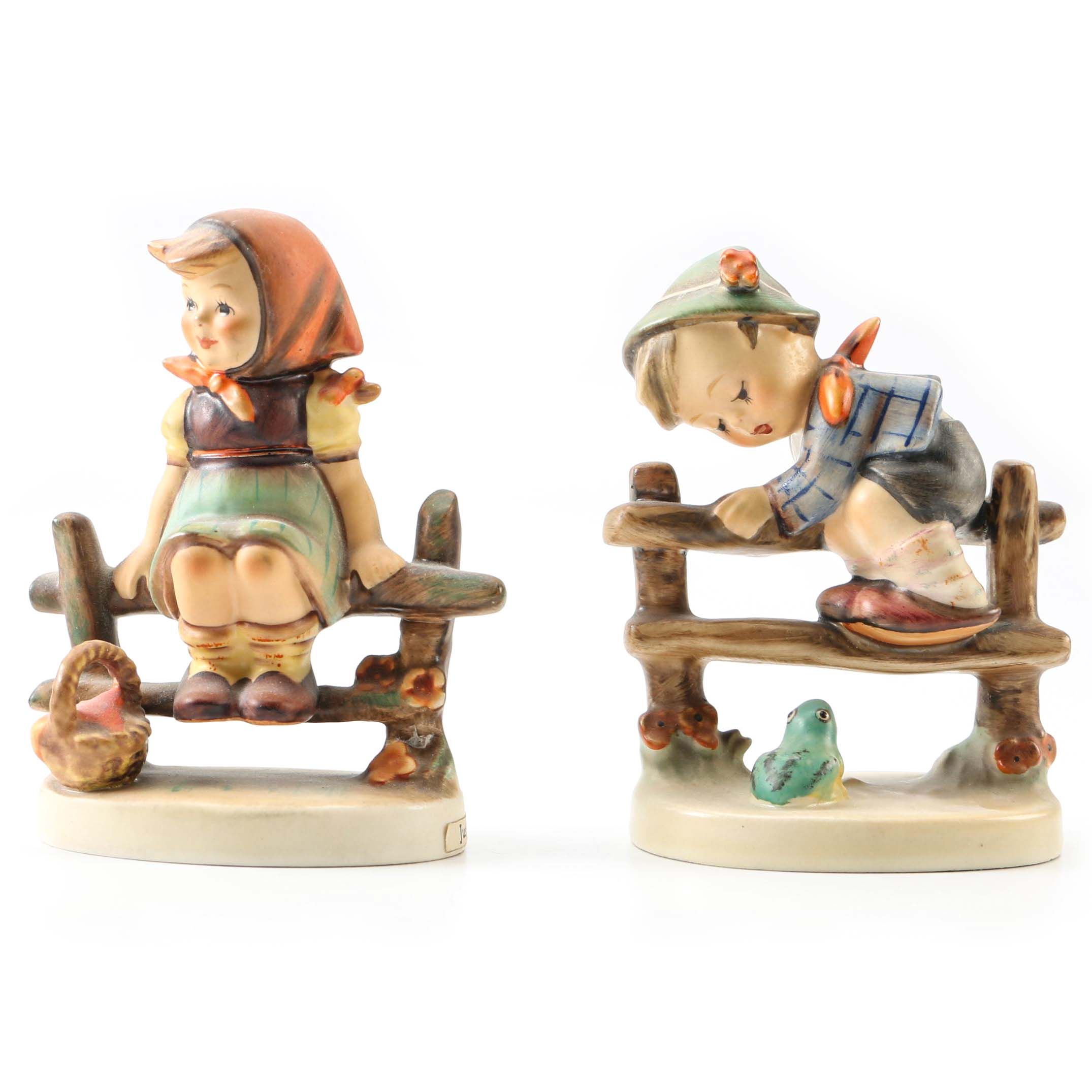 Hummel Figurines Including "Just Resting"