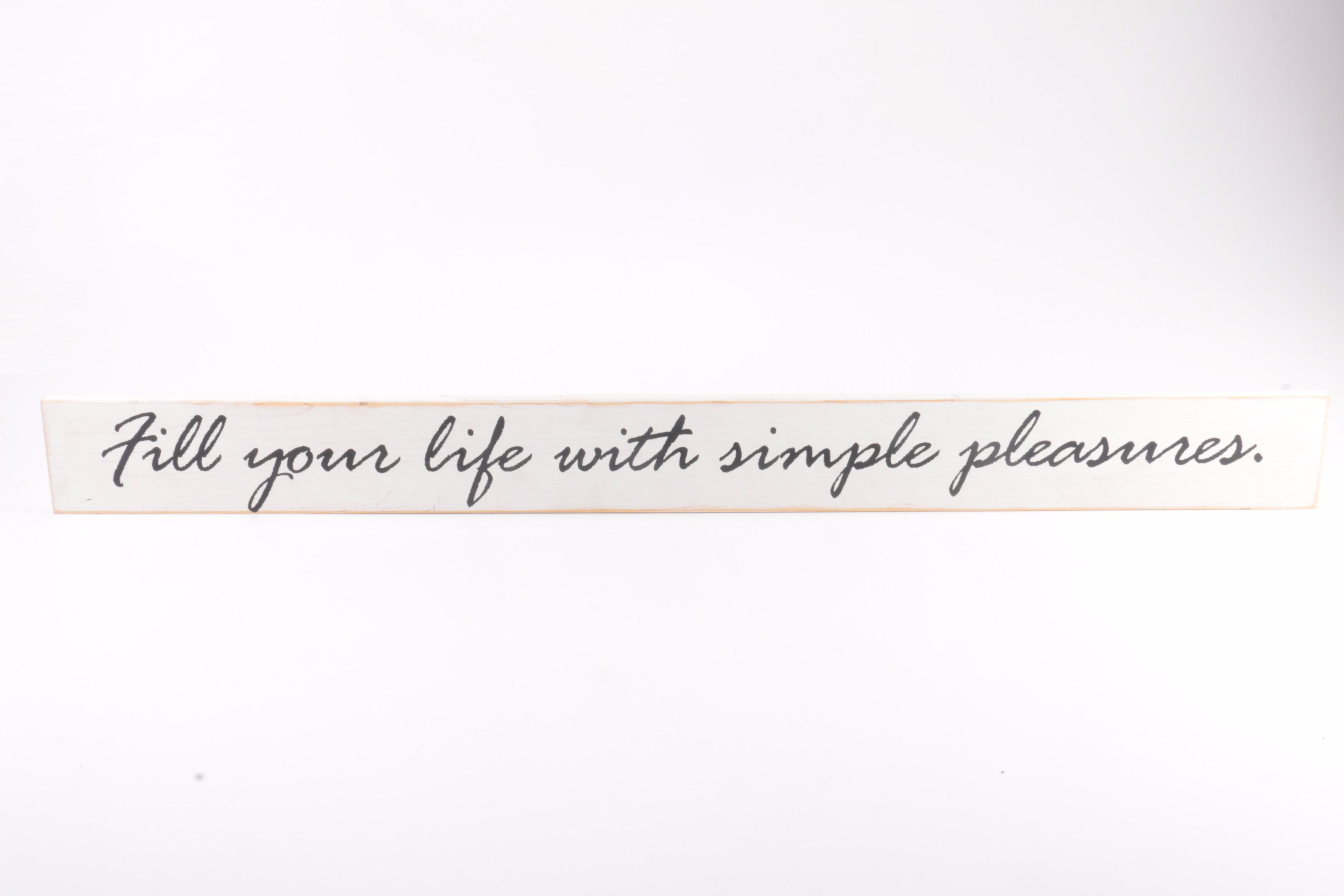 Home Decor Including Wall Signs