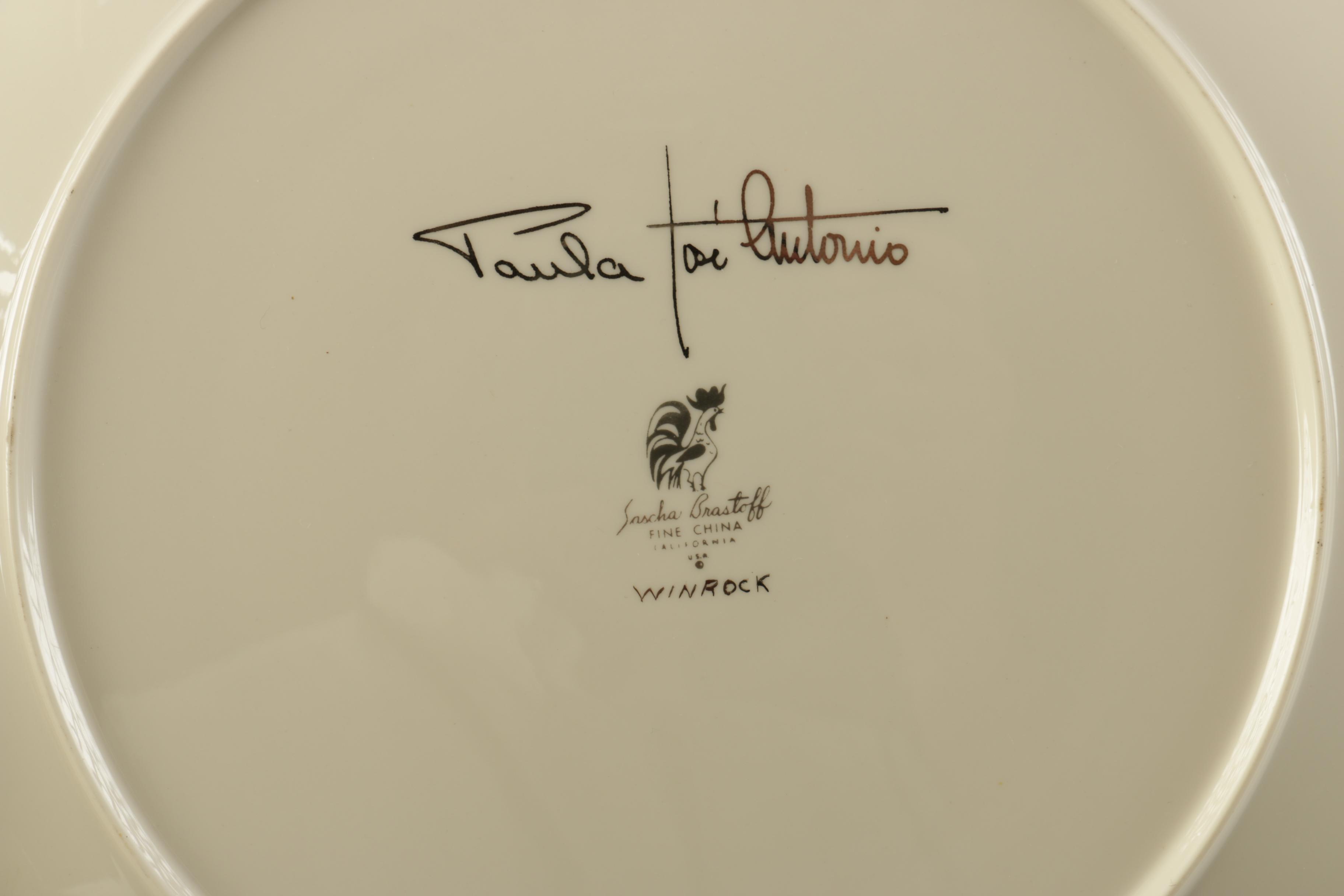 Assortment of Contemporary Plates