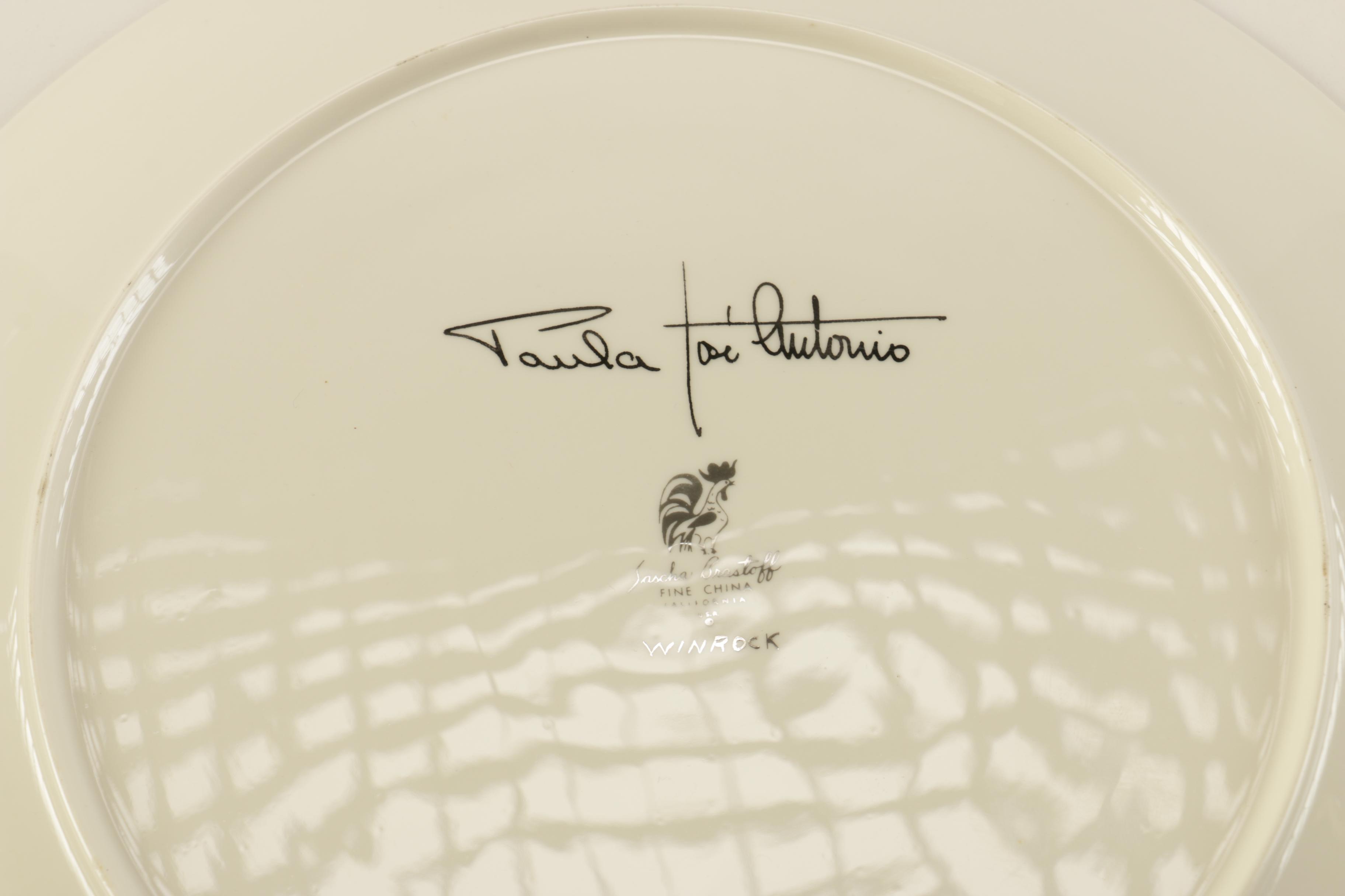 Assortment of Contemporary Plates