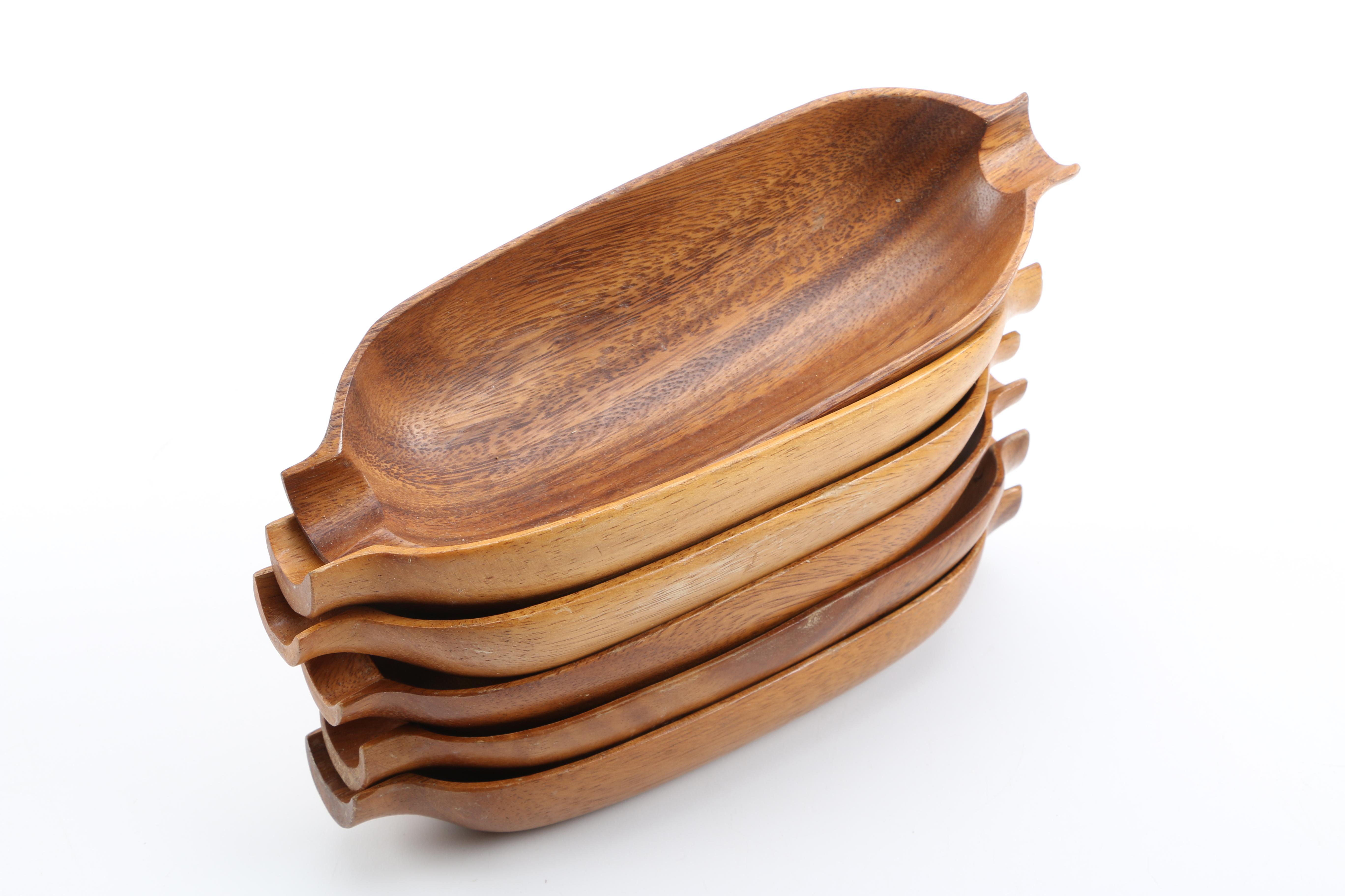 Wooden Corn Cob Dishes and Skewers