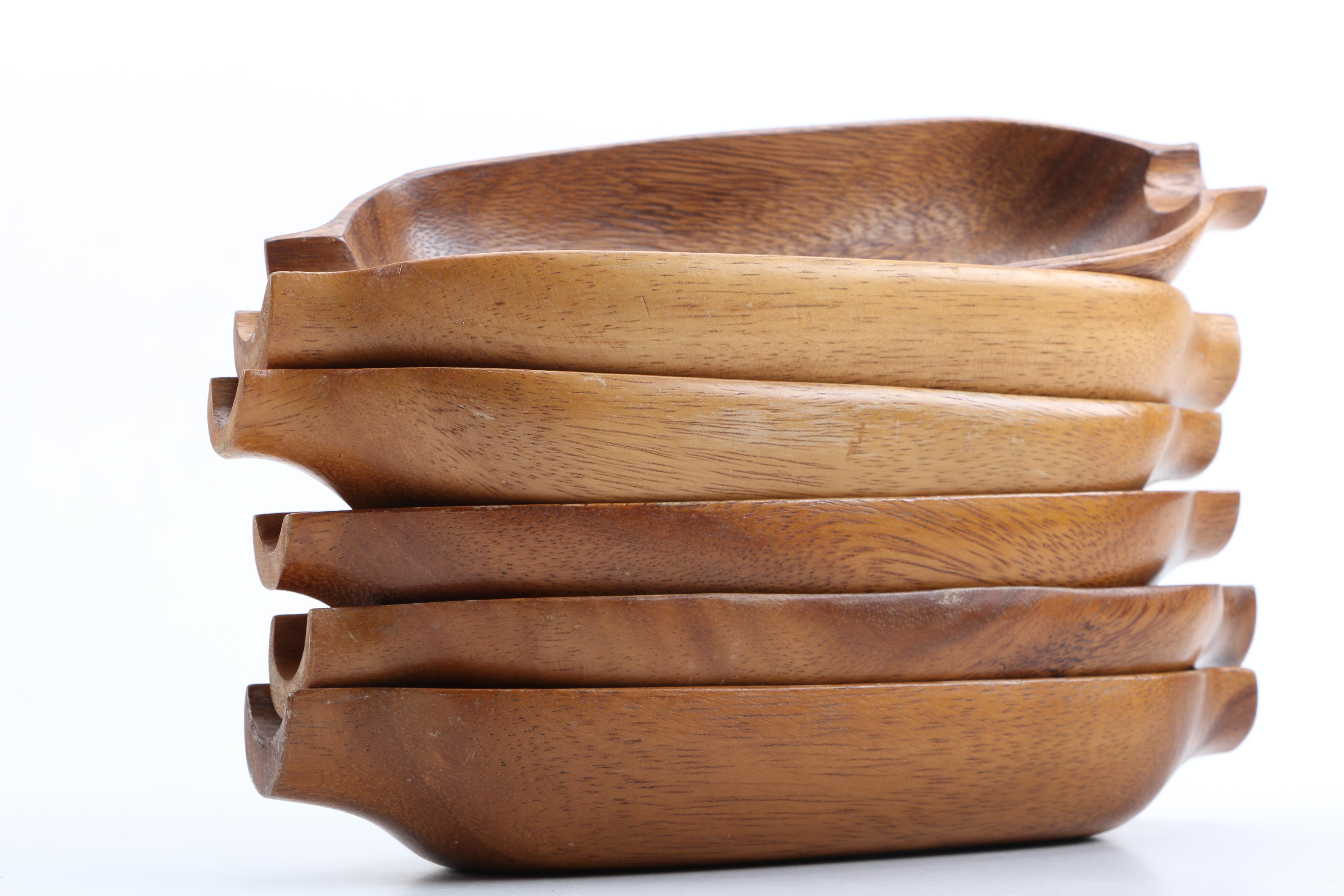 Wooden Corn Cob Dishes and Skewers