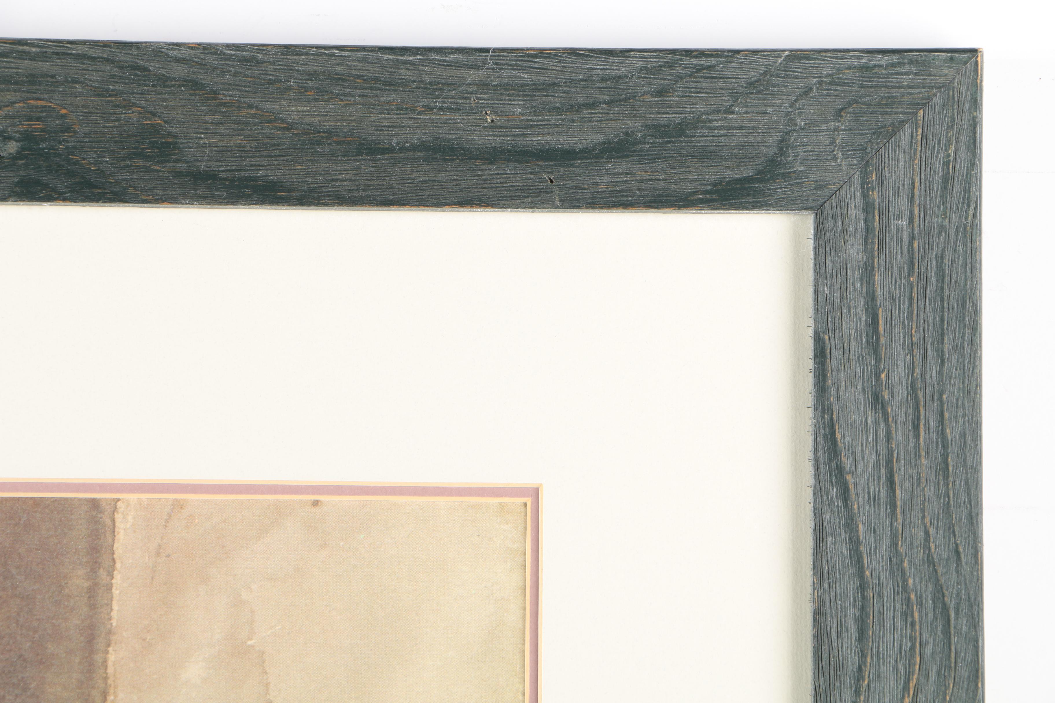 Offset Lithograph After Andrew Wyeth's Painting "Master Bedroom"