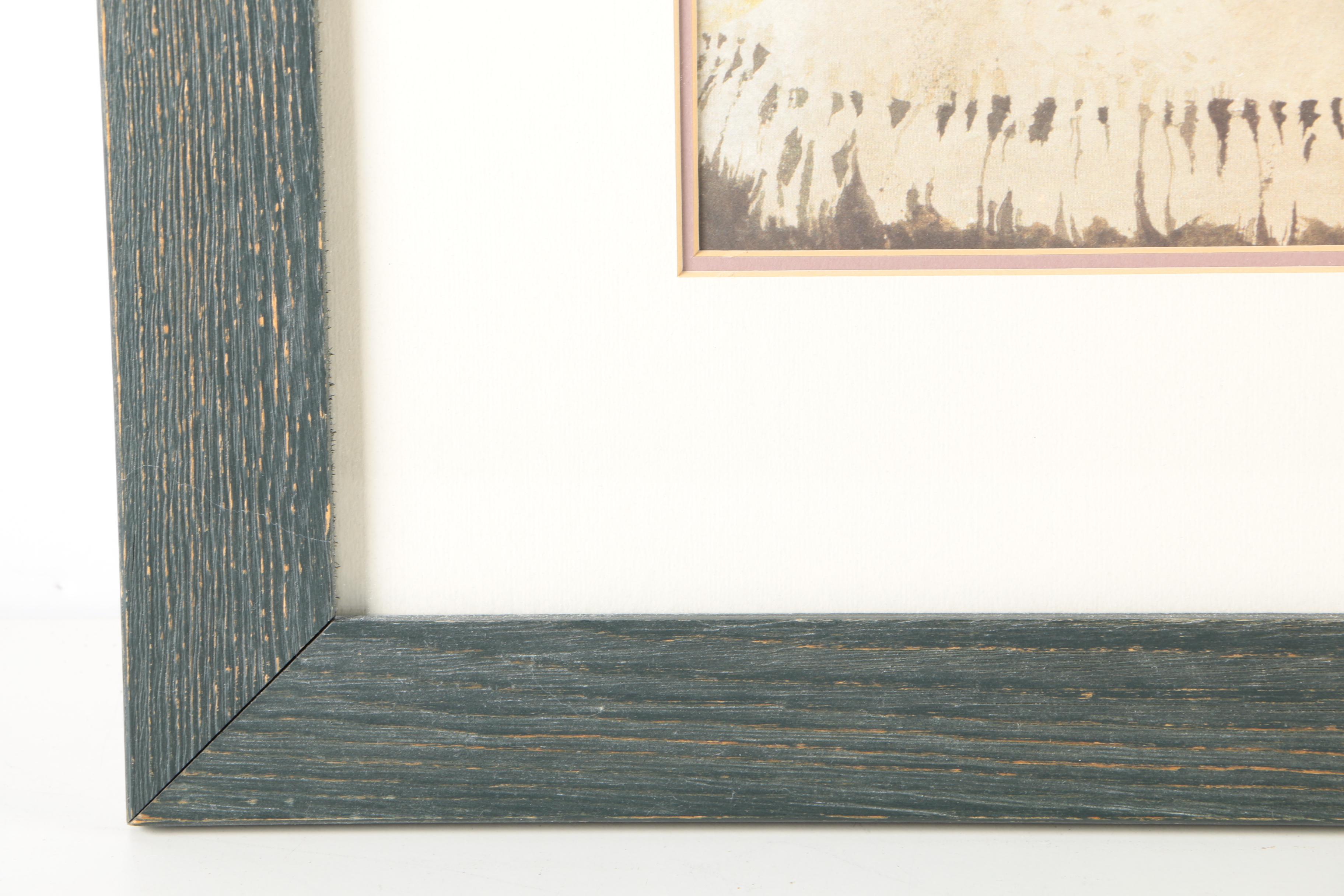 Offset Lithograph After Andrew Wyeth's Painting "Master Bedroom"