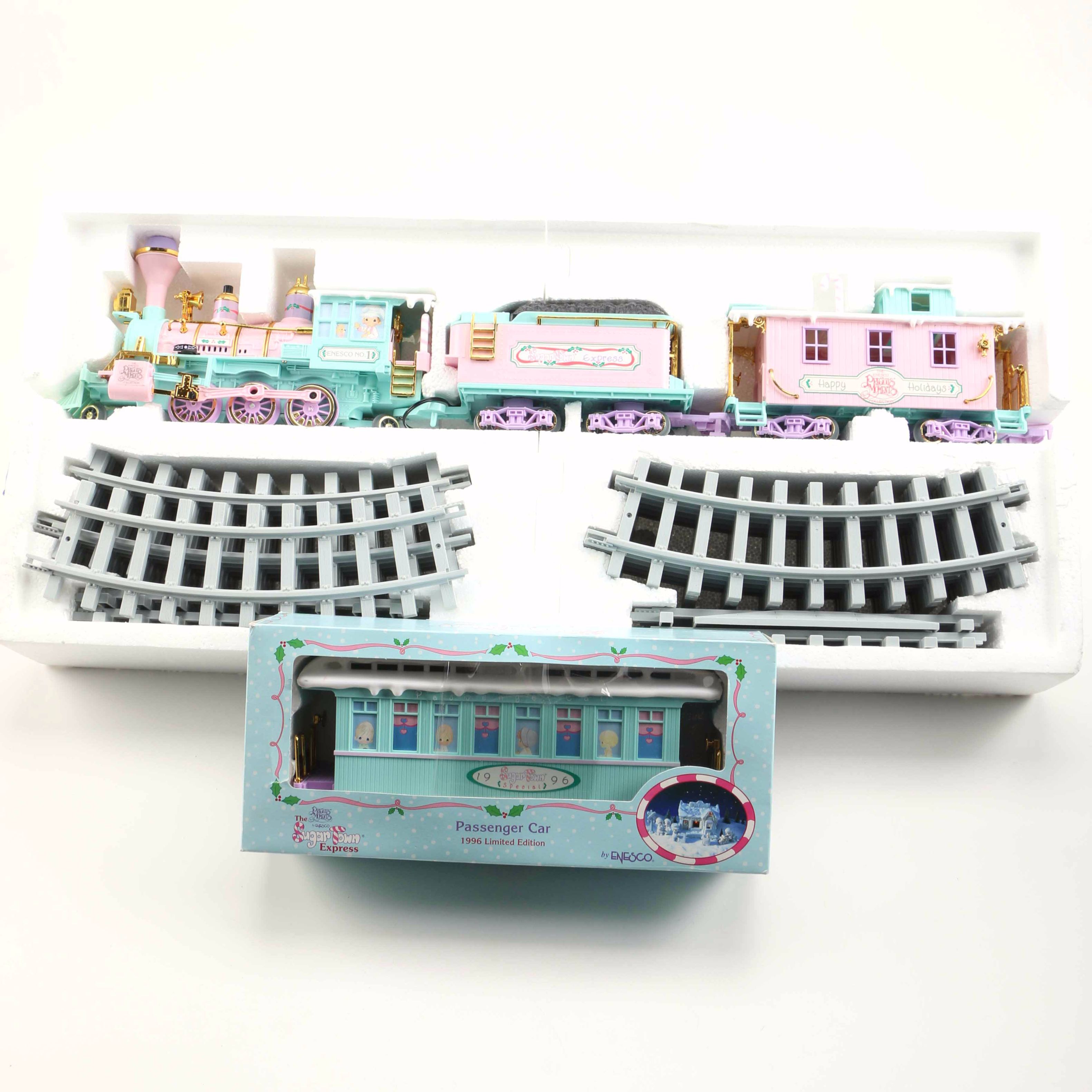 "Sugar Town Express" Scale Model Train Set by Enesco