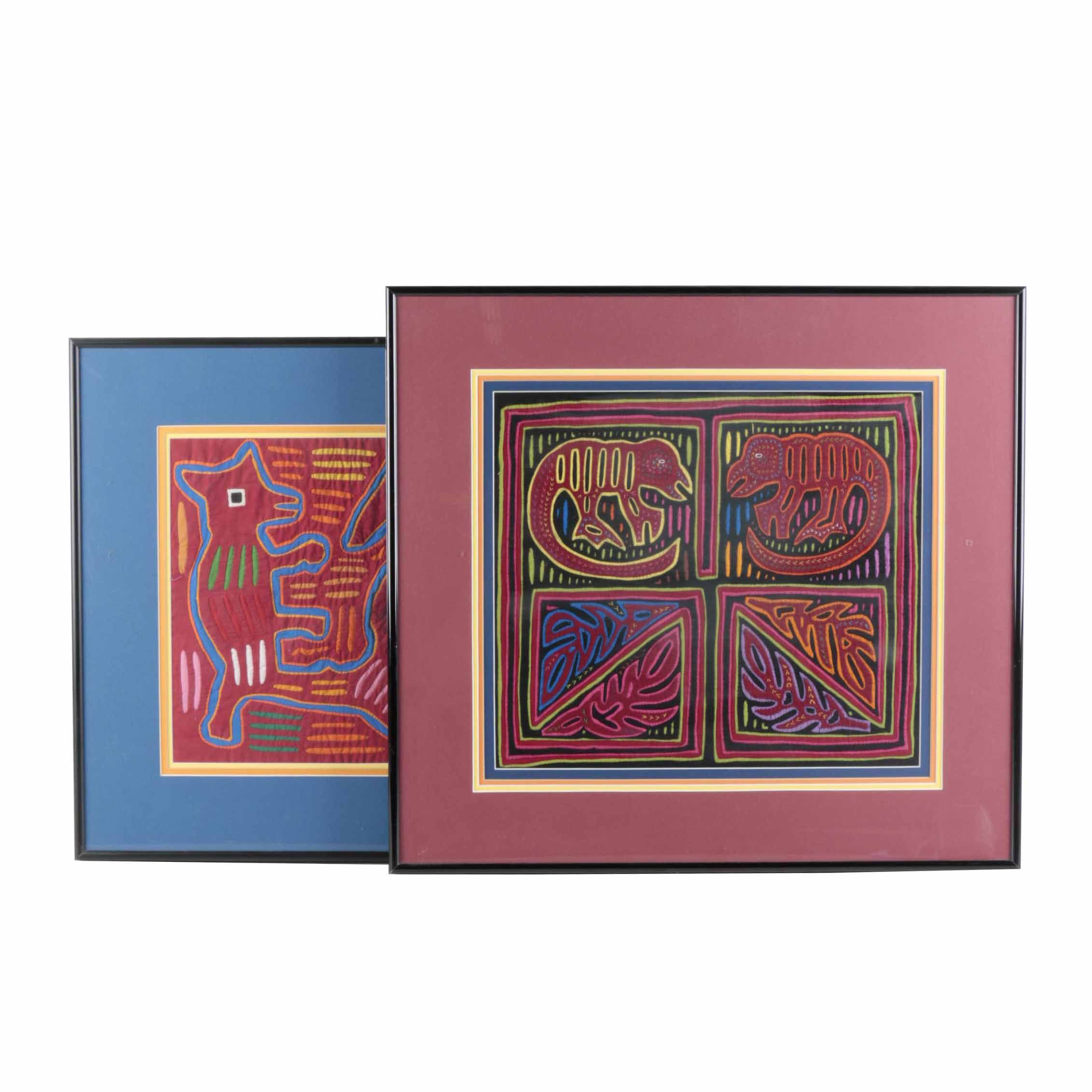 Mola-Style Cloths