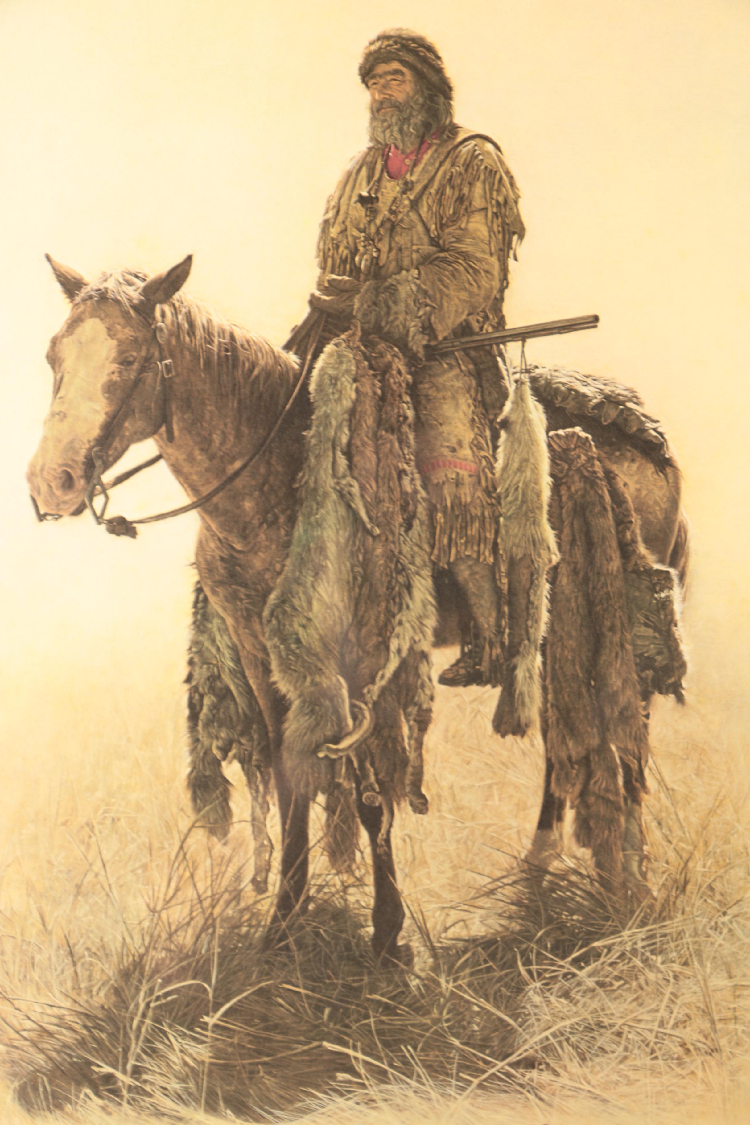 James Bama Limited Edition Offset Lithograph "Timber Jack Joe"