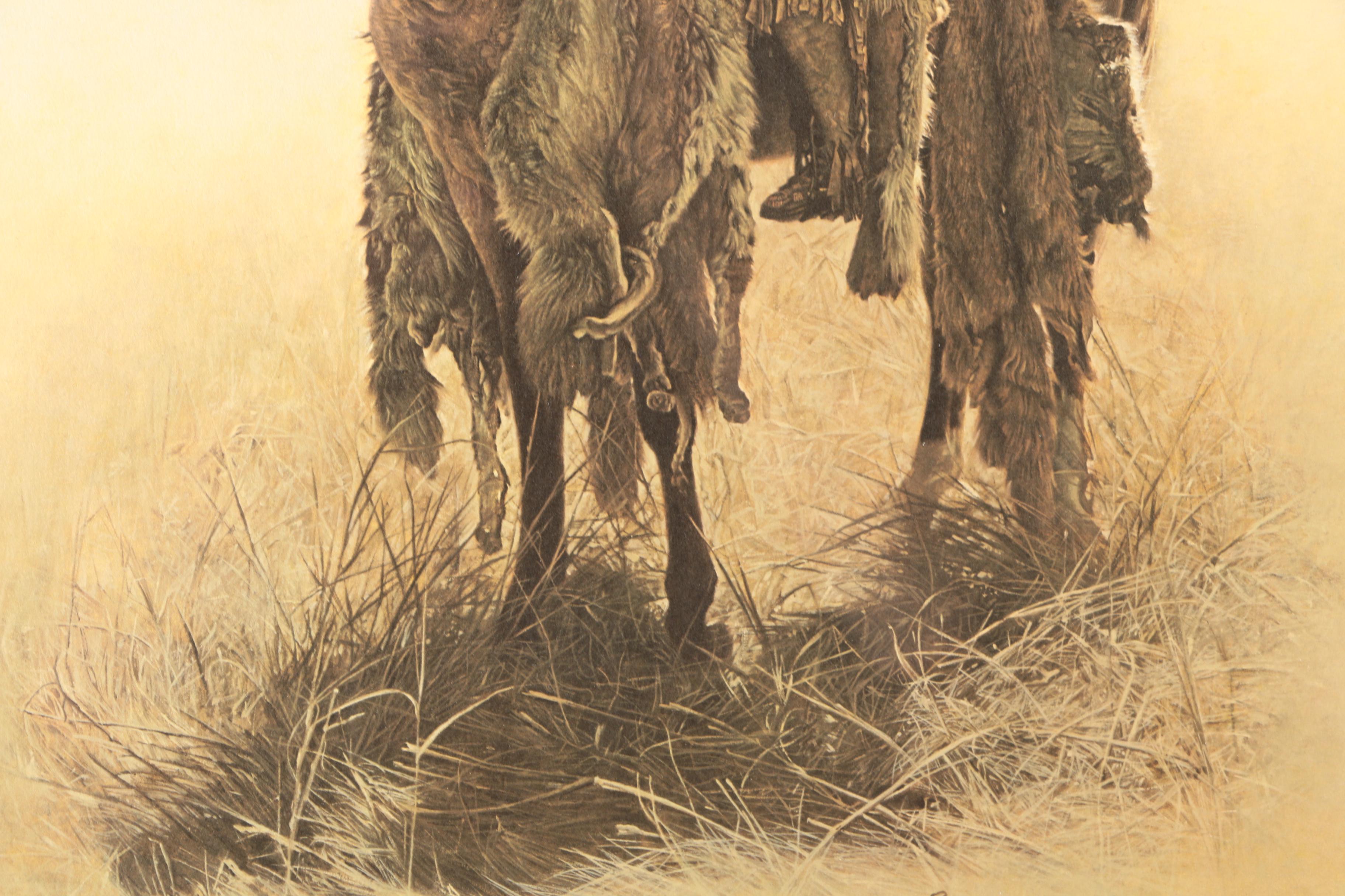 James Bama Limited Edition Offset Lithograph "Timber Jack Joe"