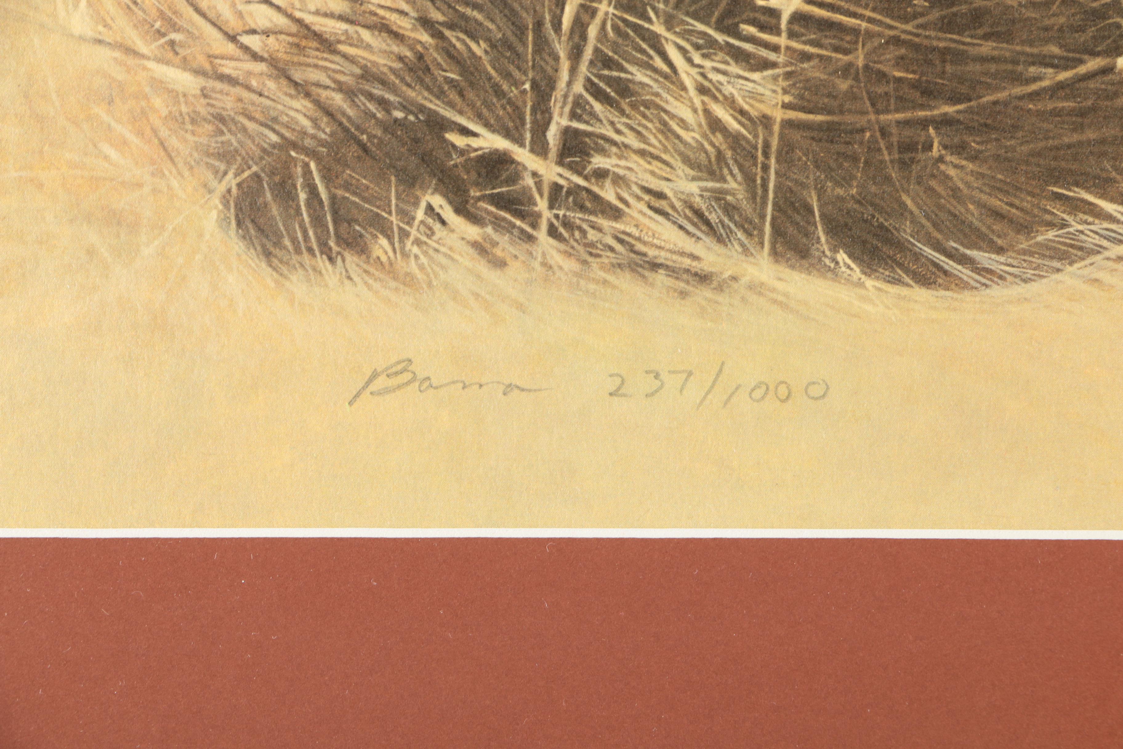 James Bama Limited Edition Offset Lithograph "Timber Jack Joe"