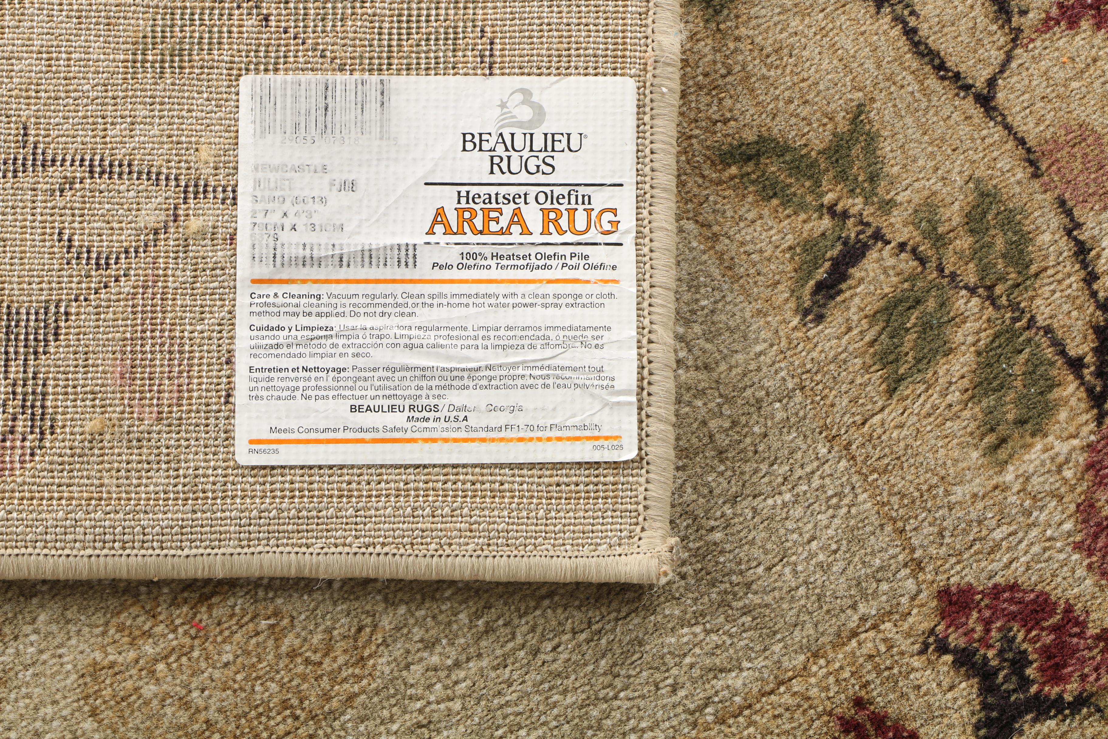 Power-Loomed Beaulieu "Juliet" Accent Rug