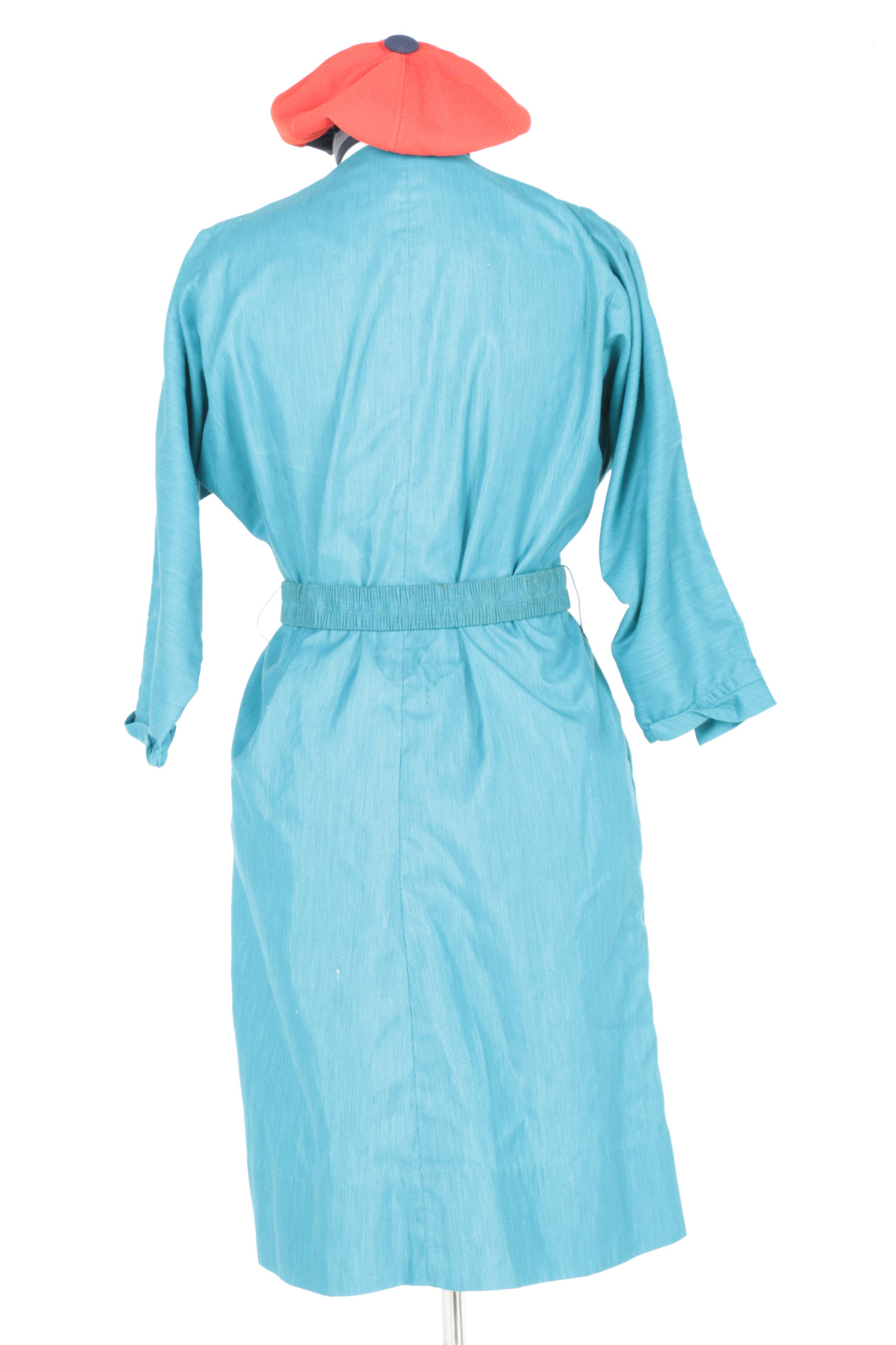 Vintage 1964 American Airlines Stewardess Uniform and Accessories