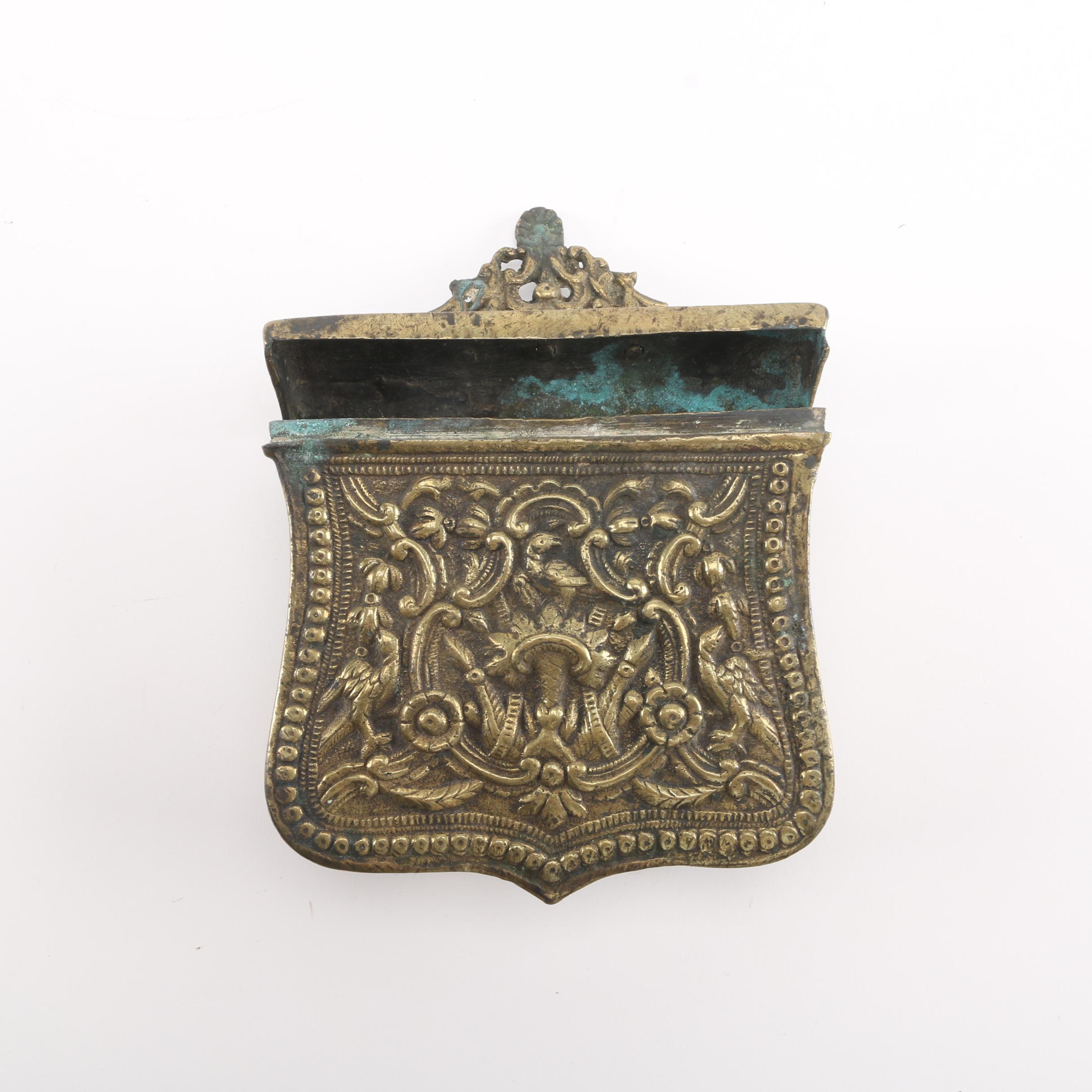 Semi-Antique Brass Mailbox