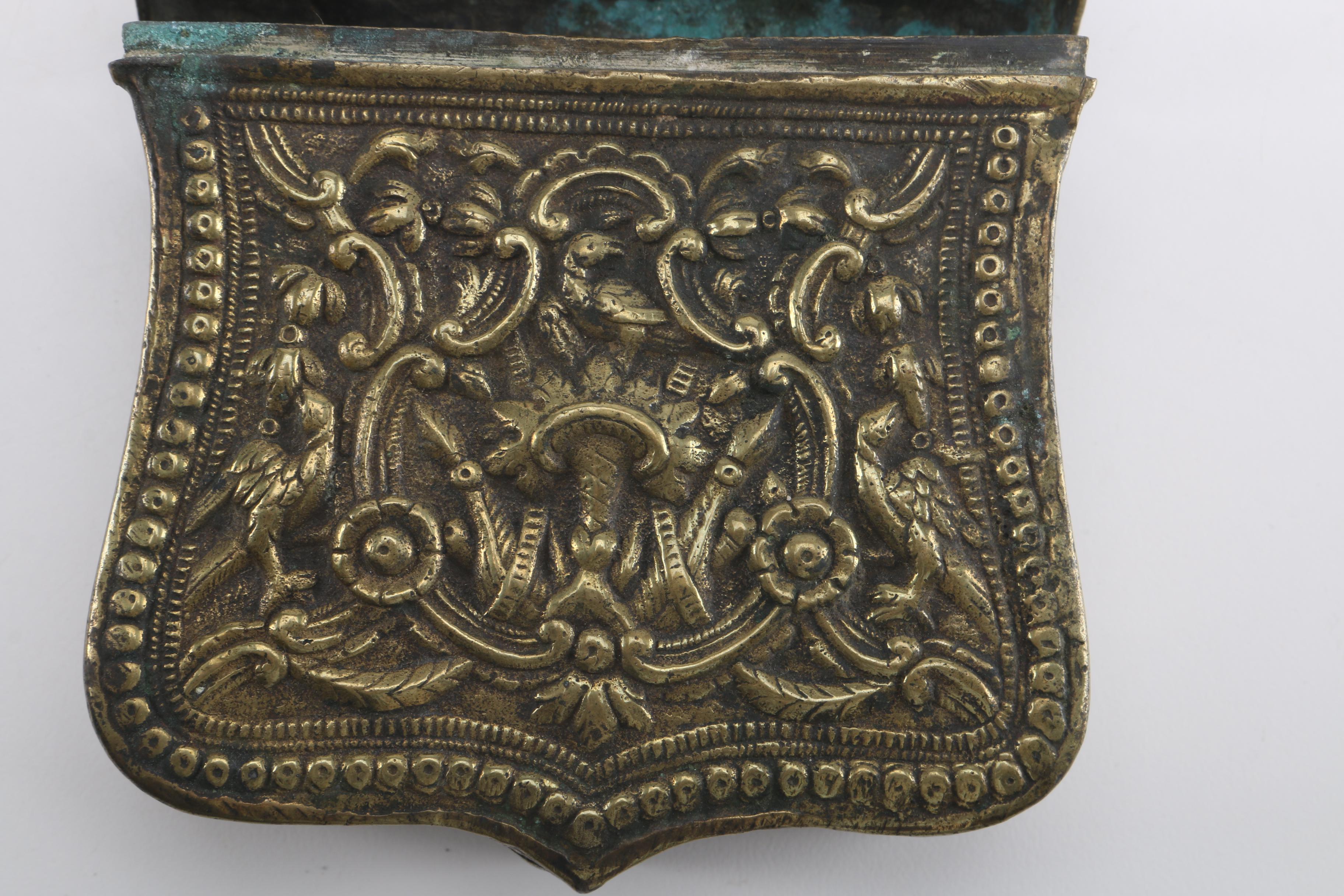 Semi-Antique Brass Mailbox