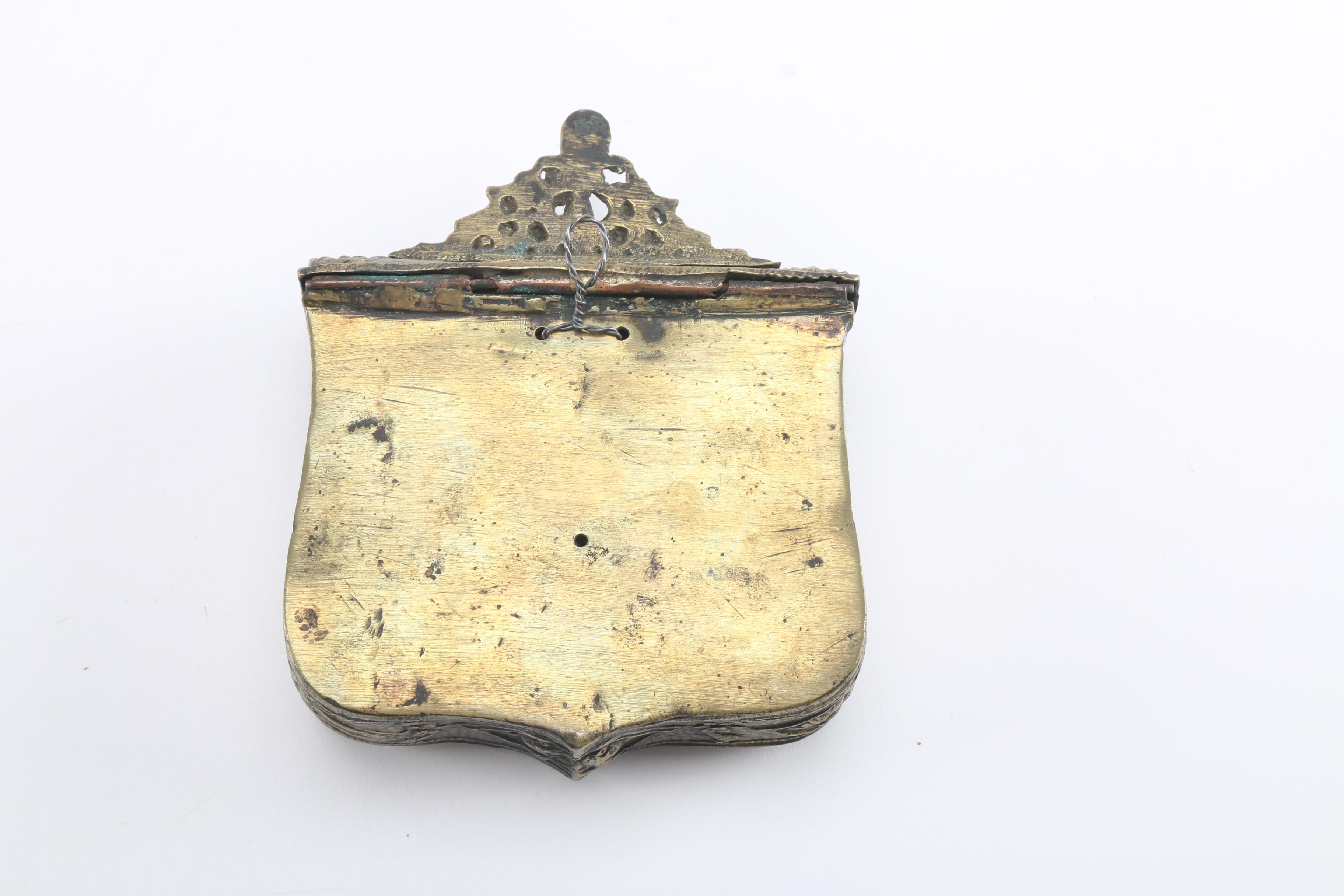 Semi-Antique Brass Mailbox