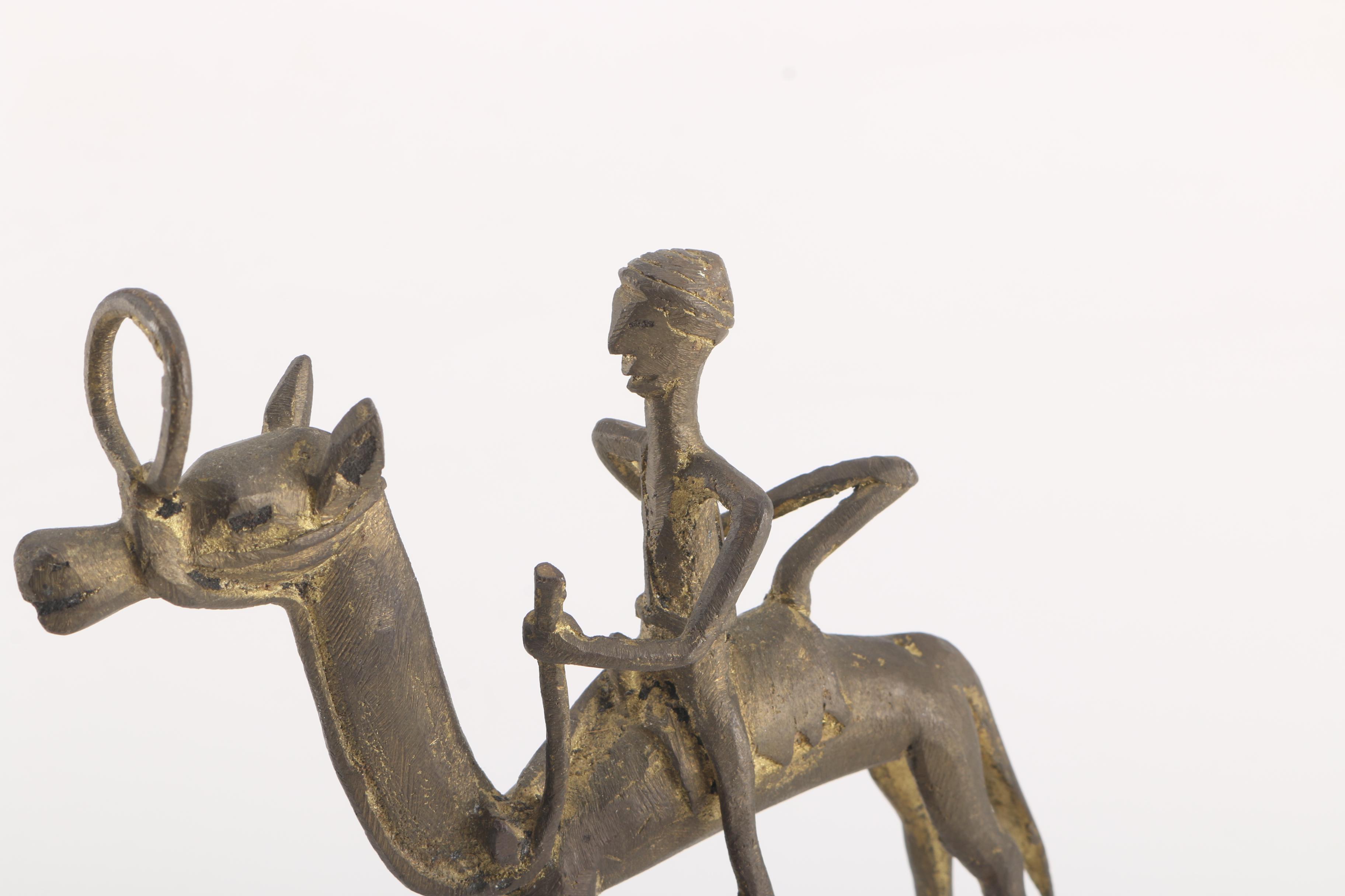 Primitive Style Brass Figurines