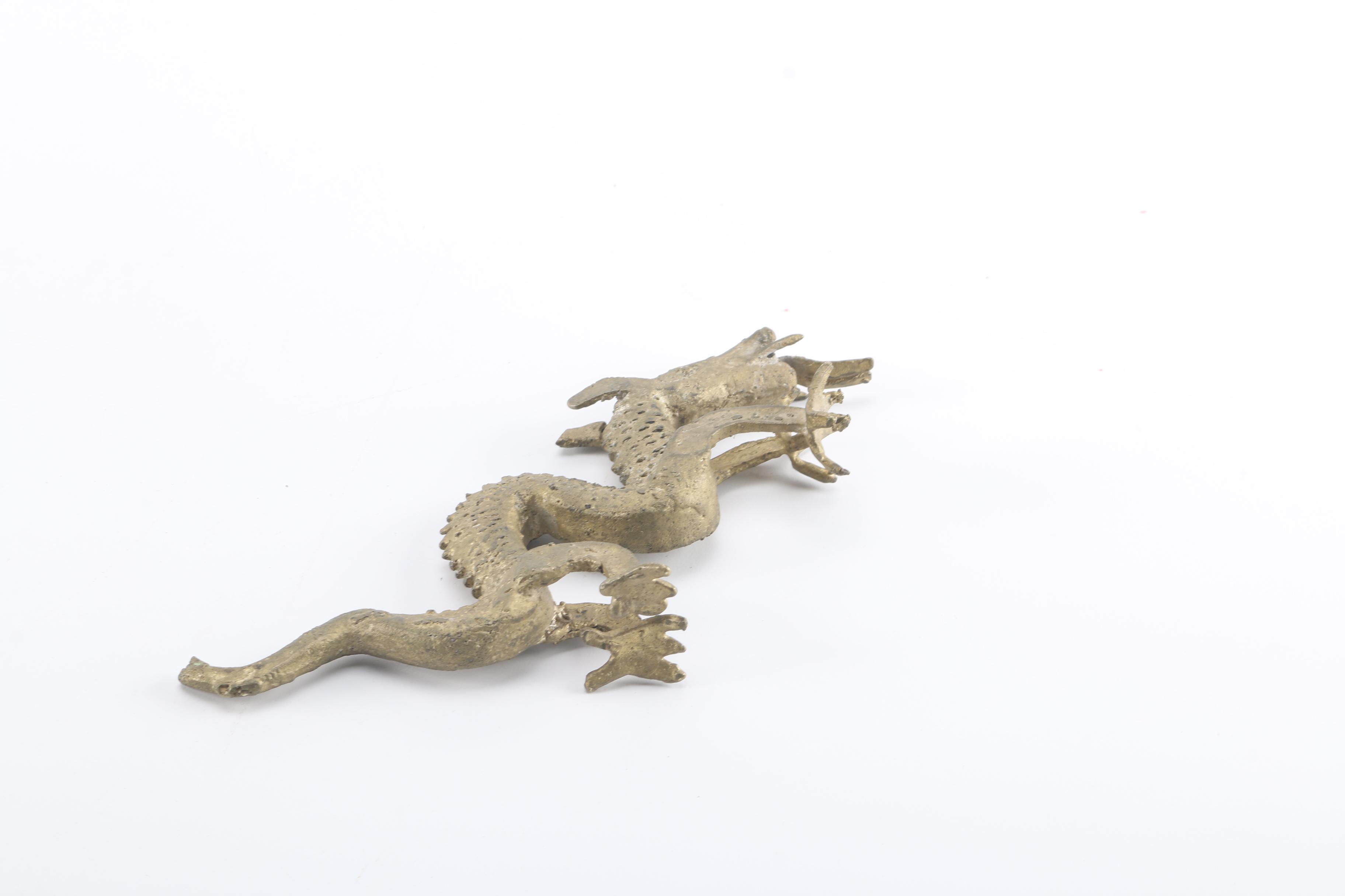 Brass Dragon Figurines