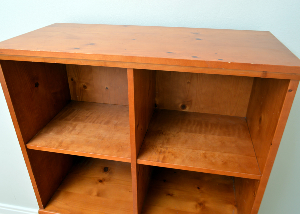 Pine Square Shelving Units