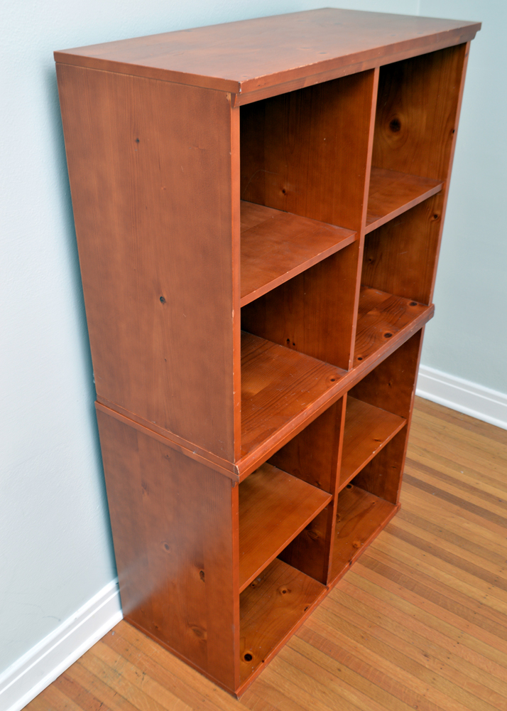 Pine Square Shelving Units