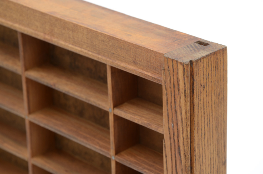 Antique Hamilton Mfg. Co. Printer's Drawer