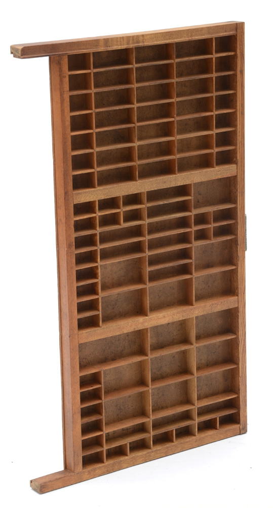 Antique Hamilton Mfg. Co. Printer's Drawer